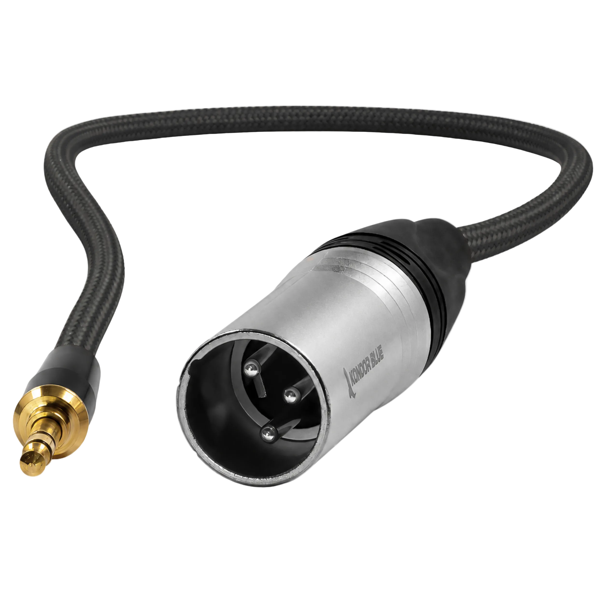 kondor-blue-16-xlr-male-auf-3-5mm-mini-trs-audiokabel image 1