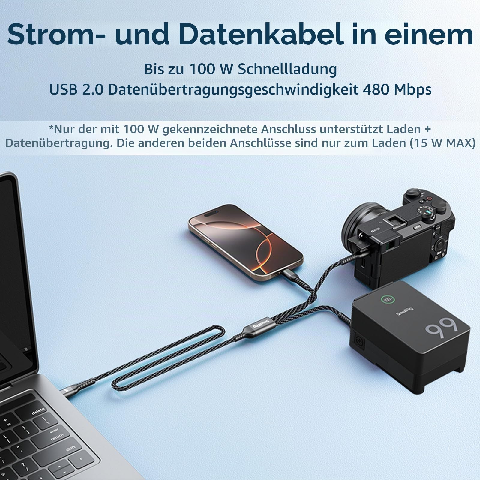 smallrig-5079-3-in-1-usb-c-ladekabel-100w-4-fu-mit-3x-typ-c image 4