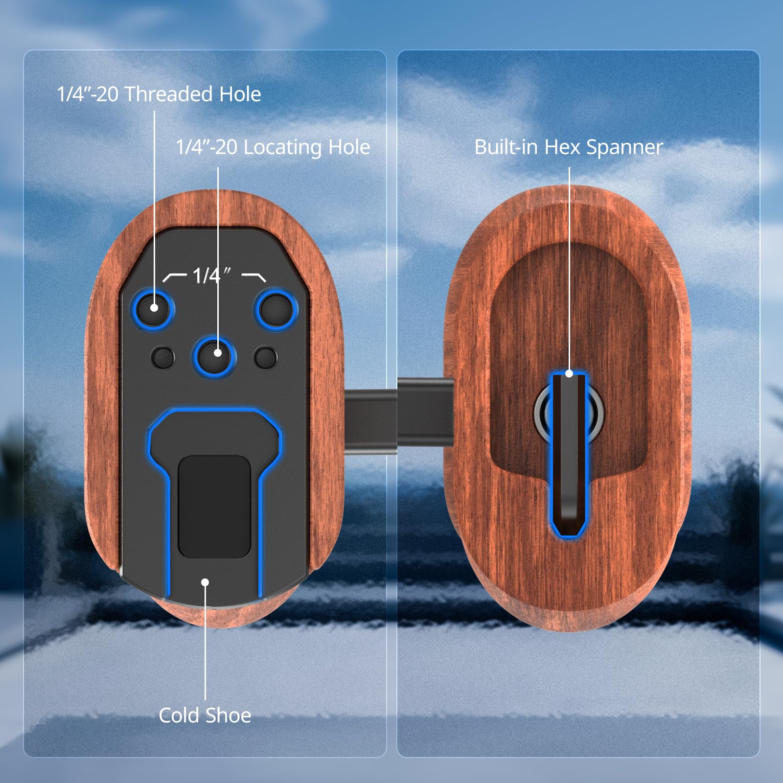 smallrig-2187c-seitengriff-side-handle-holzgriff-mit-nato-klemme image 3