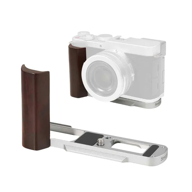 smallrig-lumix-l10-handgriff-5943-l-f-rmig-holz-silber image 1