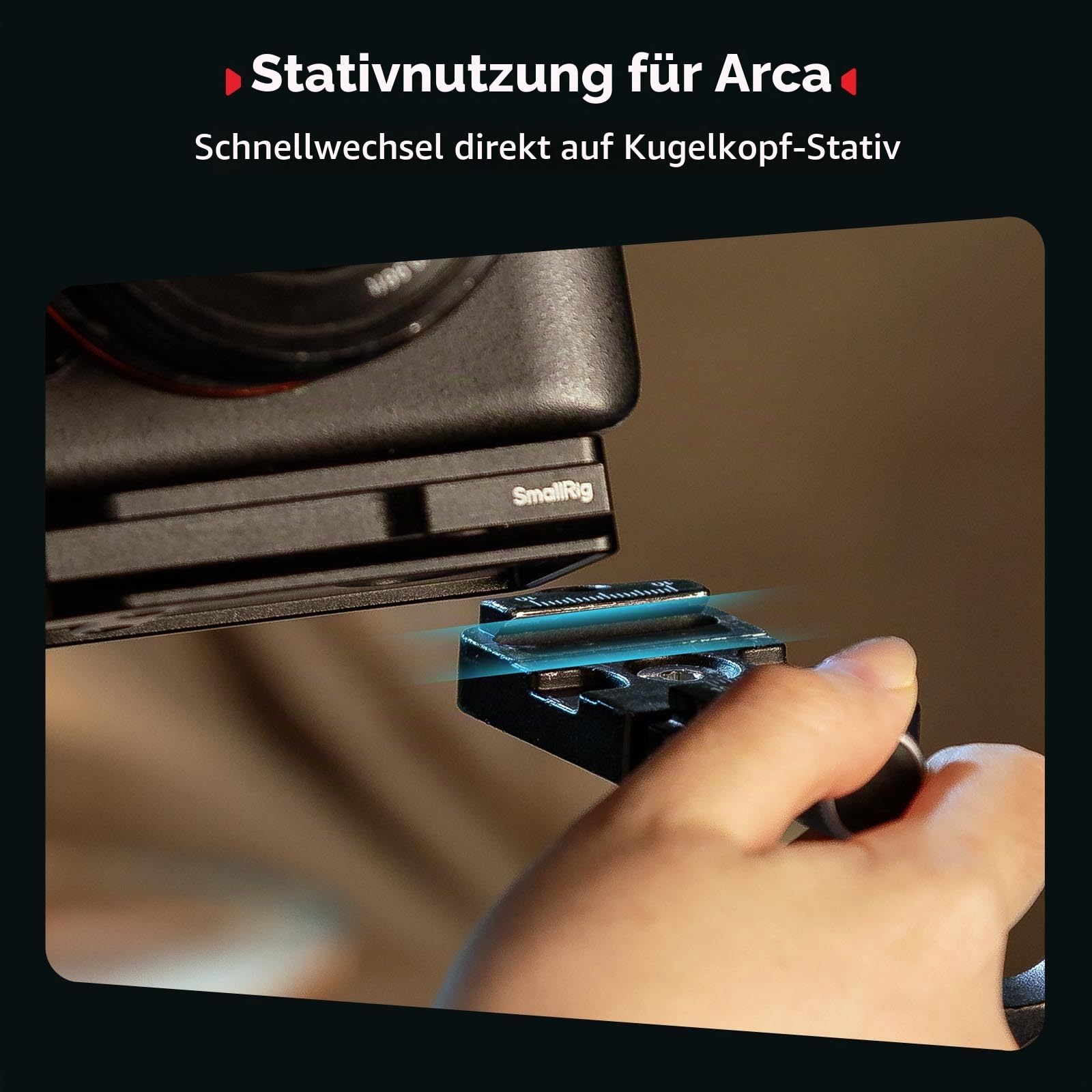 smallrig-universal-montageplatte-md5422-mit-airtag-smarttag2-fach-und-arca-f-r-s image 8