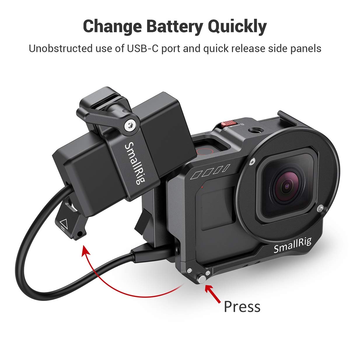 smallrig-cvg2678-vlogging-aluminium-cage-k-fig-mit-mikrofonadapterhalter-f-r-gop image 6