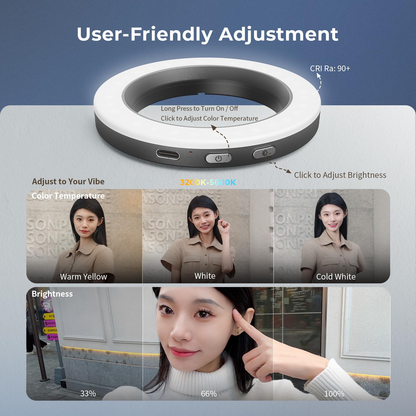 smallrig-vibe-p30-bi-color-ring-led-videoleuchte-f-r-67mm-handyhalterungen image 4