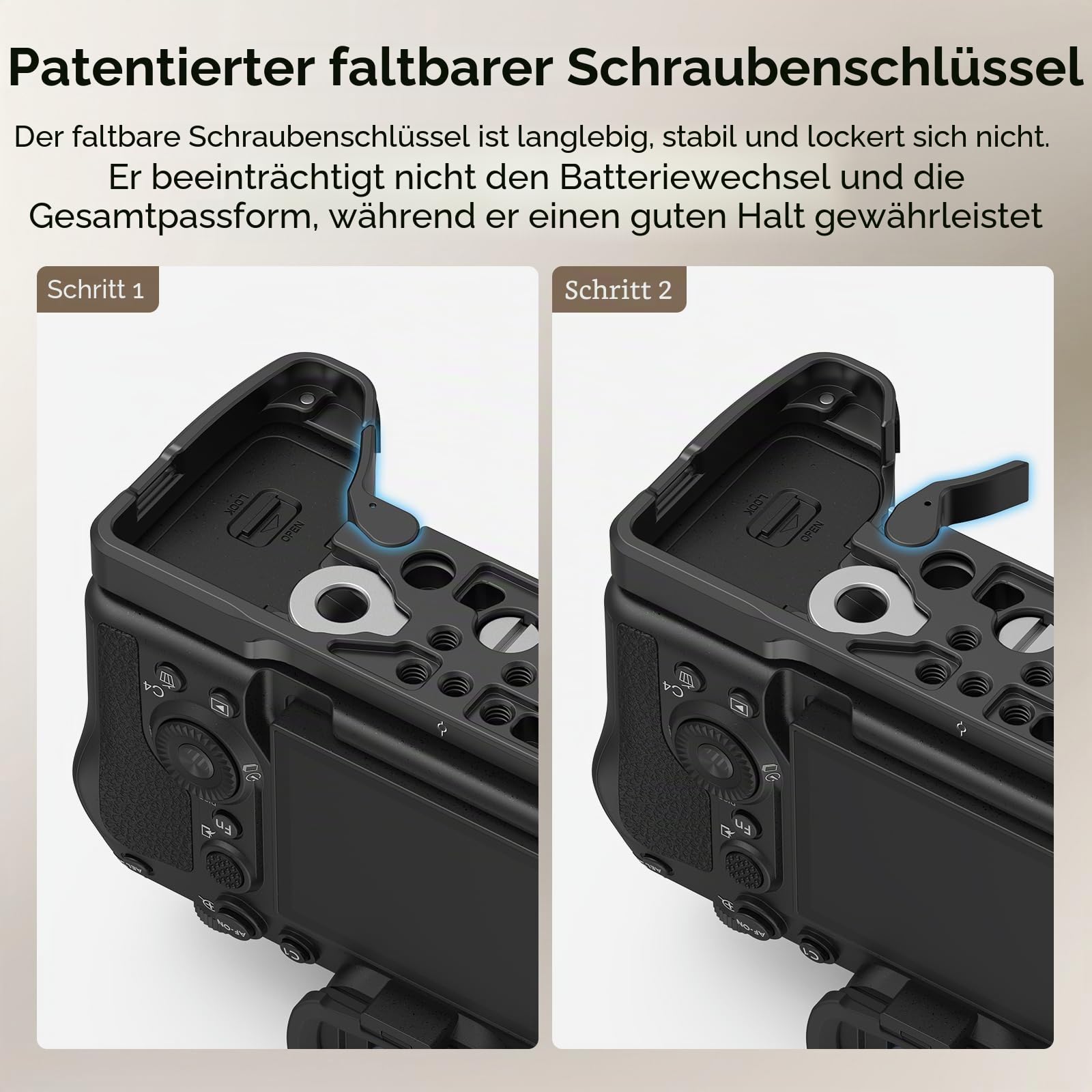 smallrig-baseplate-3666b-f-r-sony-a7-v-a7-iv-a7r-v-a7s-iii-mit-arca-swiss image 3