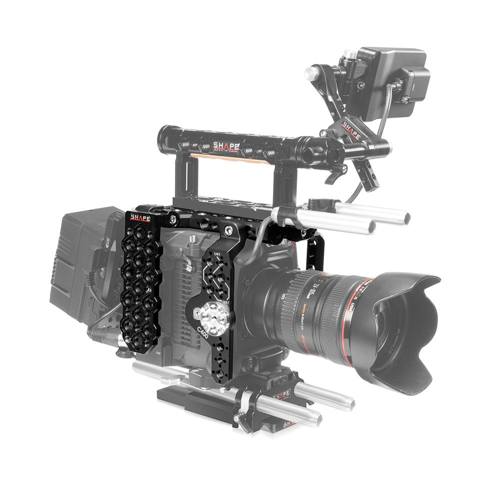 shape-kamera-cage-kit-f-r-canon-eos-c400-mit-top-plate-side-arms-und-rosette image 2