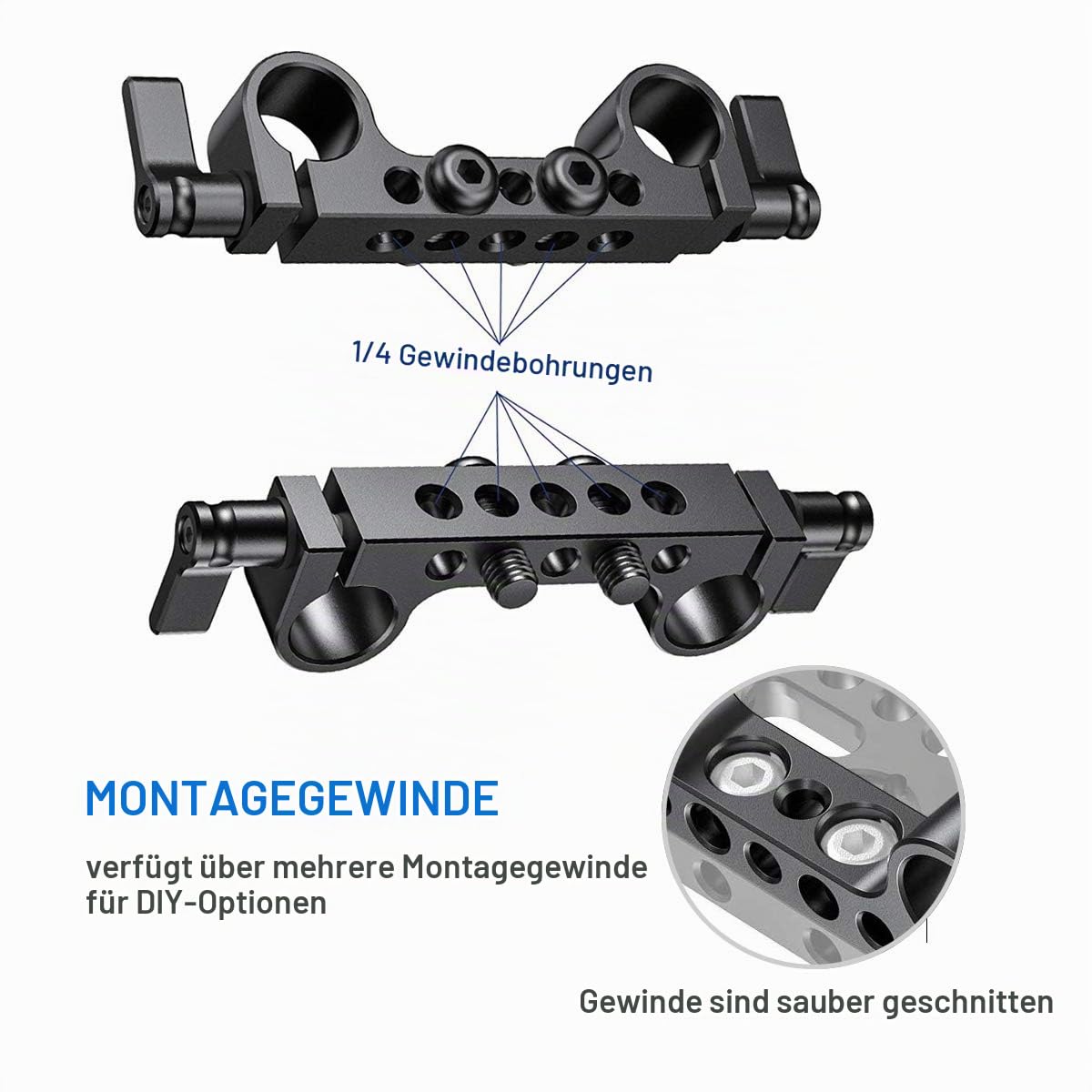 smallrig-942-15mm-rod-clamp-lws-railblock-360-drehbar image 3