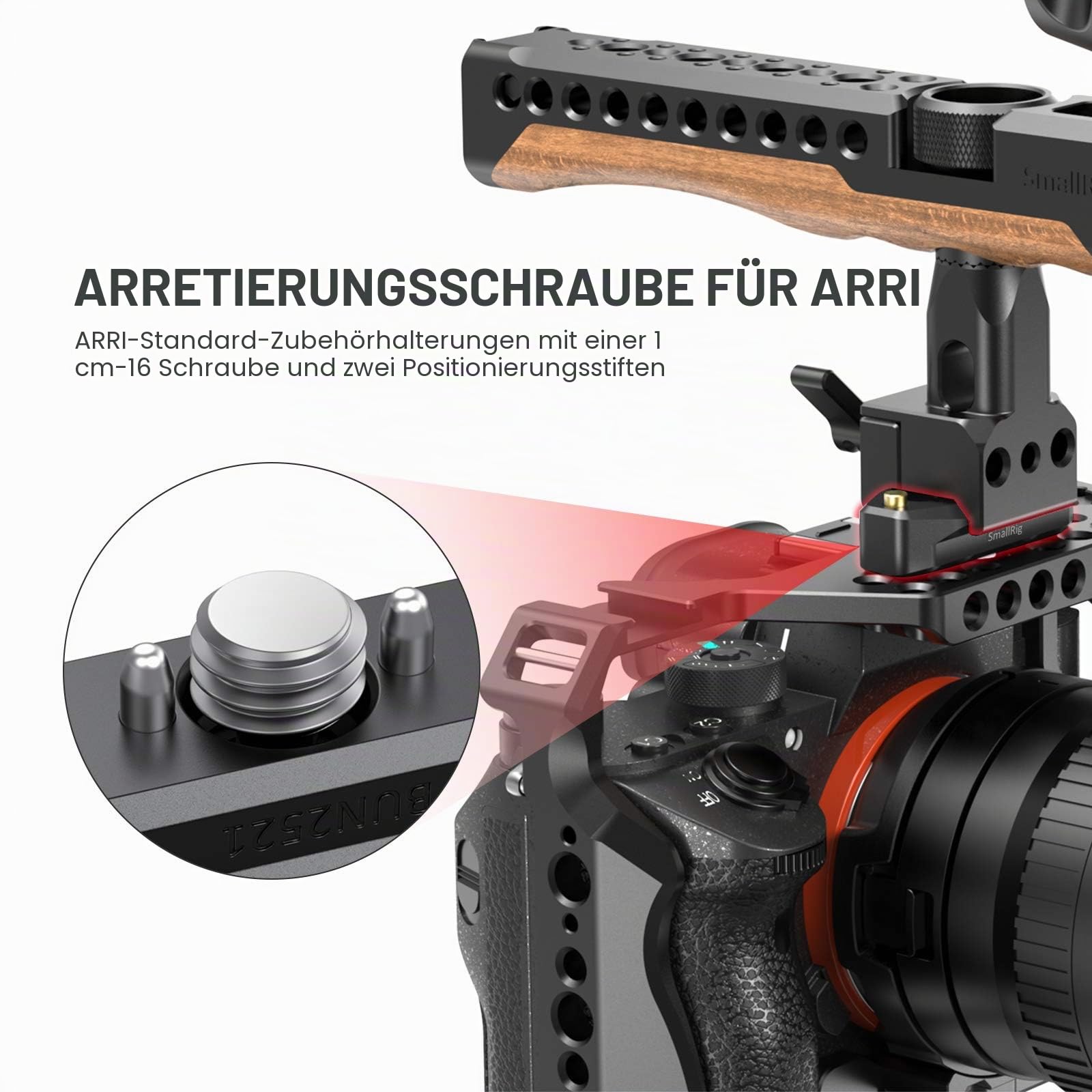 smallrig-bun2521b-nato-rail-48mm-mit-feststellschraube-f-r-arri-standard image 2