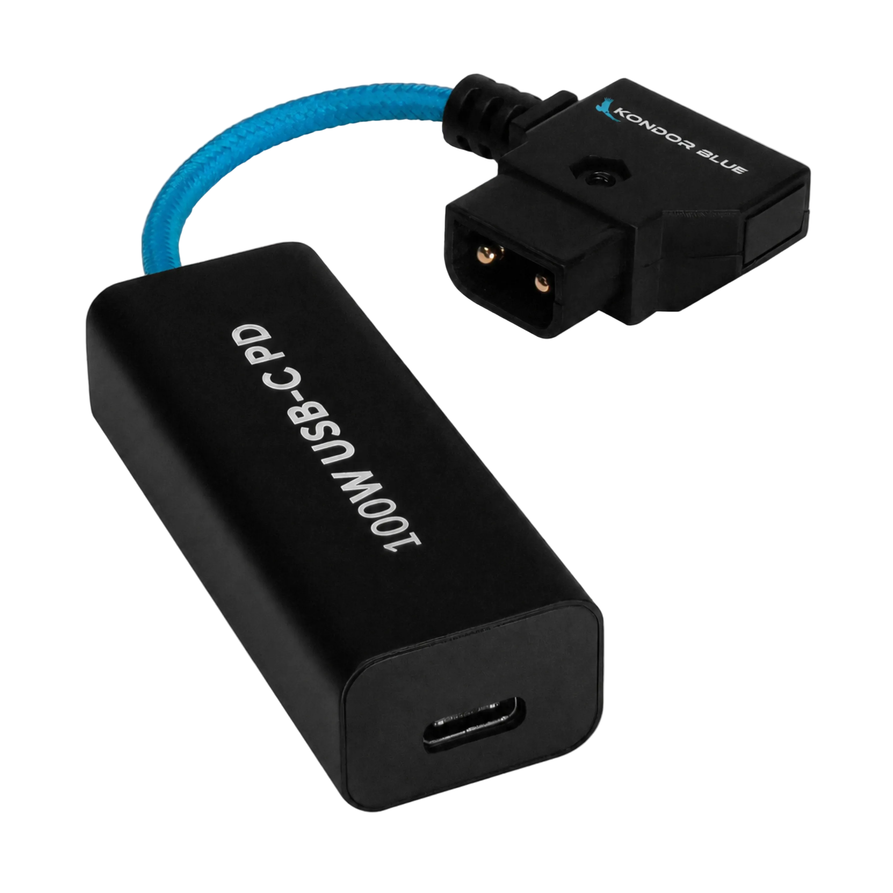kondor-blue-d-tap-auf-usb-c-pd-kabel-6-zoll-100w-2-wege-ladung image 7
