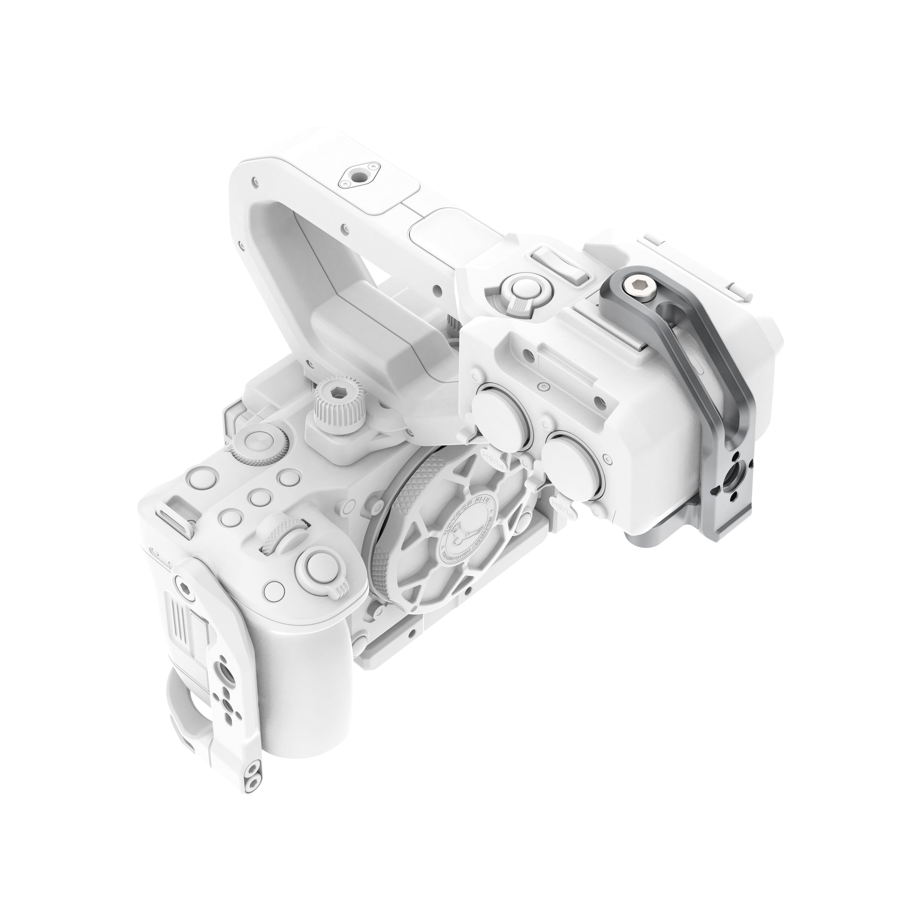 kondor-blue-canon-c50-frontgriff-xlr-halterung image 1