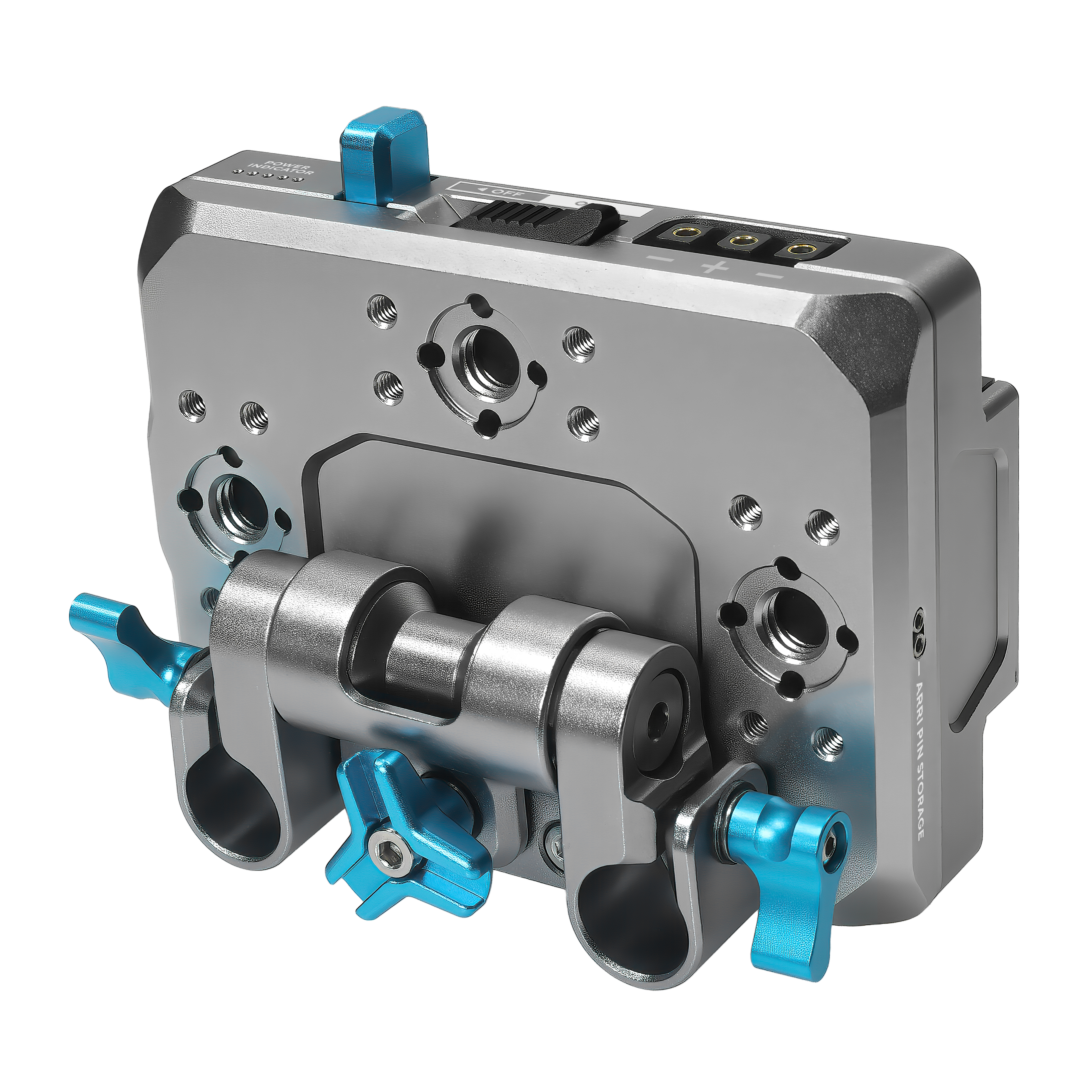 kondor-blue-v-mount-pro-battery-plate-mit-swiveling-rod-block image 6
