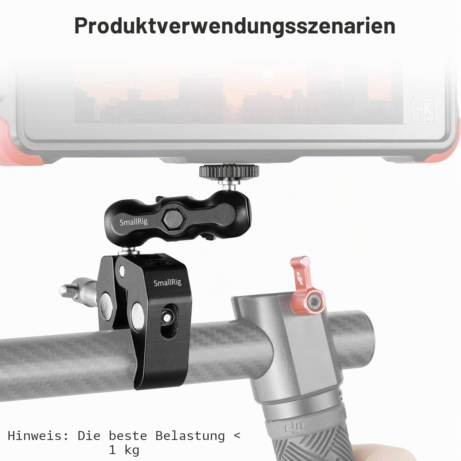 smallrig-2164-super-clamp-mit-kugelkopf-und-1-4-schraube-54mm image 6
