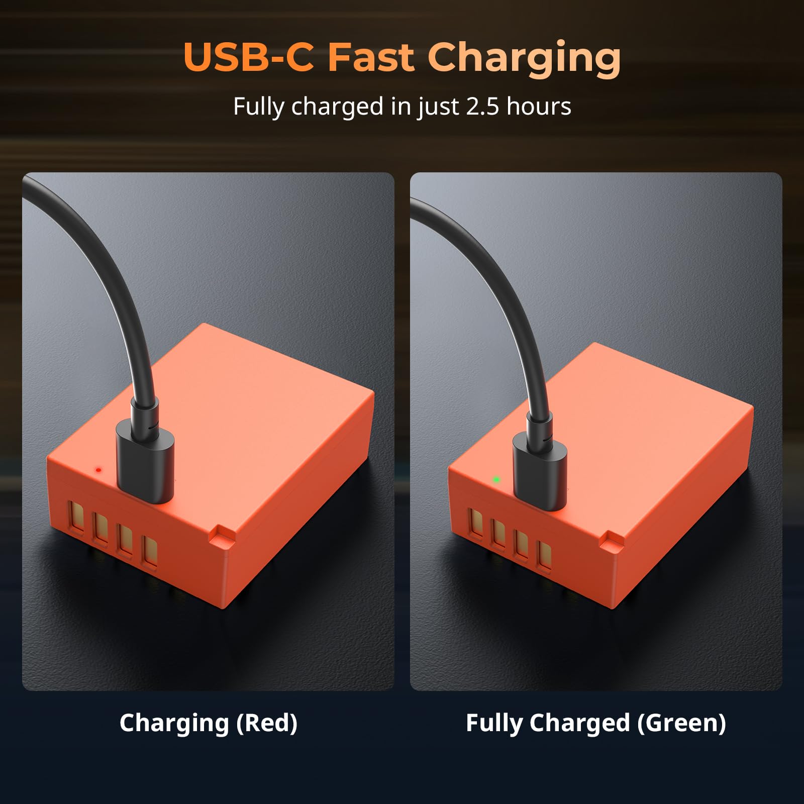 smallrig-np-w126s-usb-c-kamera-akku-1050mah-f-r-fujifilm-2-5h-vollladung image 7