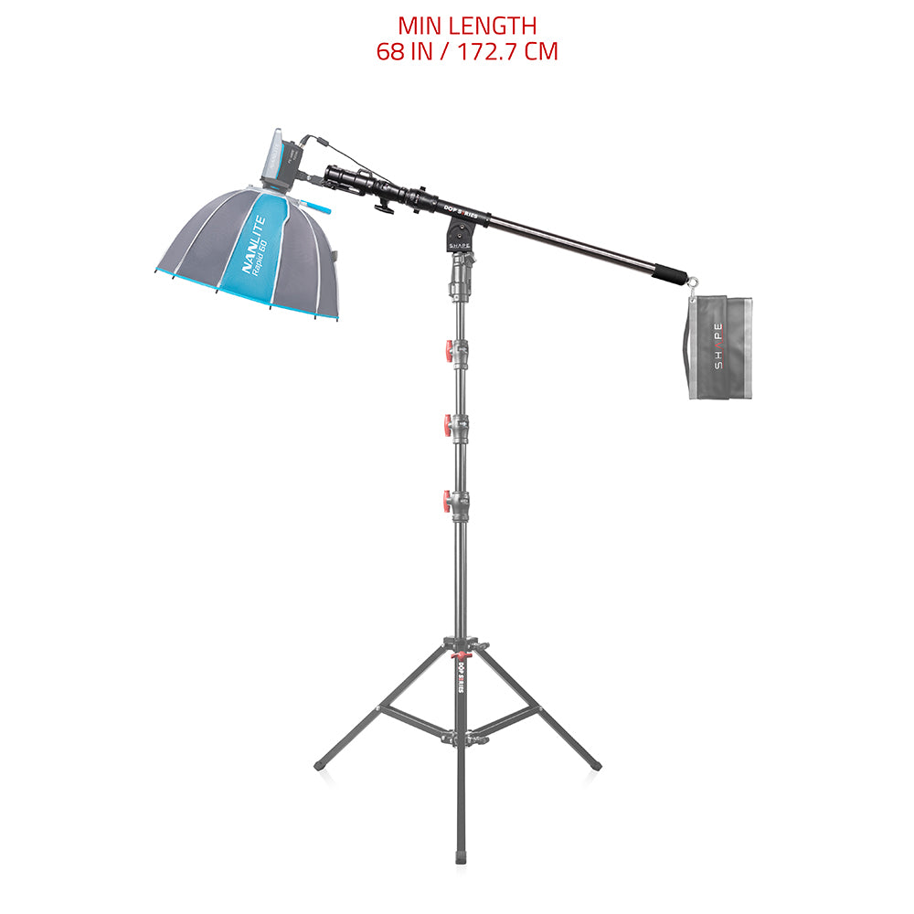 shape-heavy-duty-boom-mit-junior-und-baby-adapter-304-8-cm-licht-galgen image 6