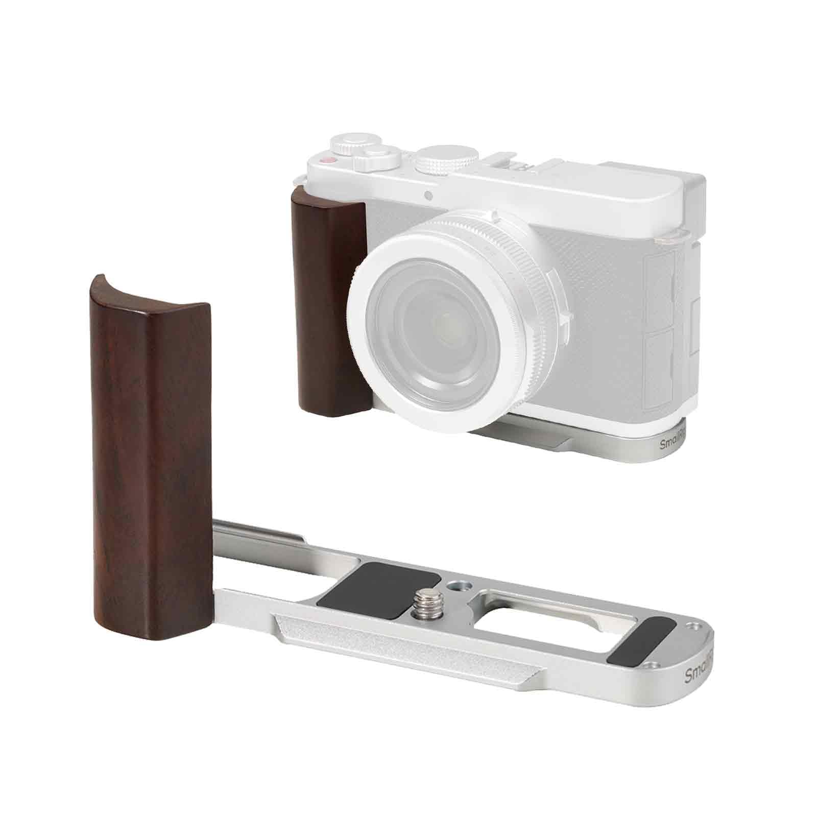 smallrig-lumix-l10-handgriff-5943-l-f-rmig-holz-silber image 1