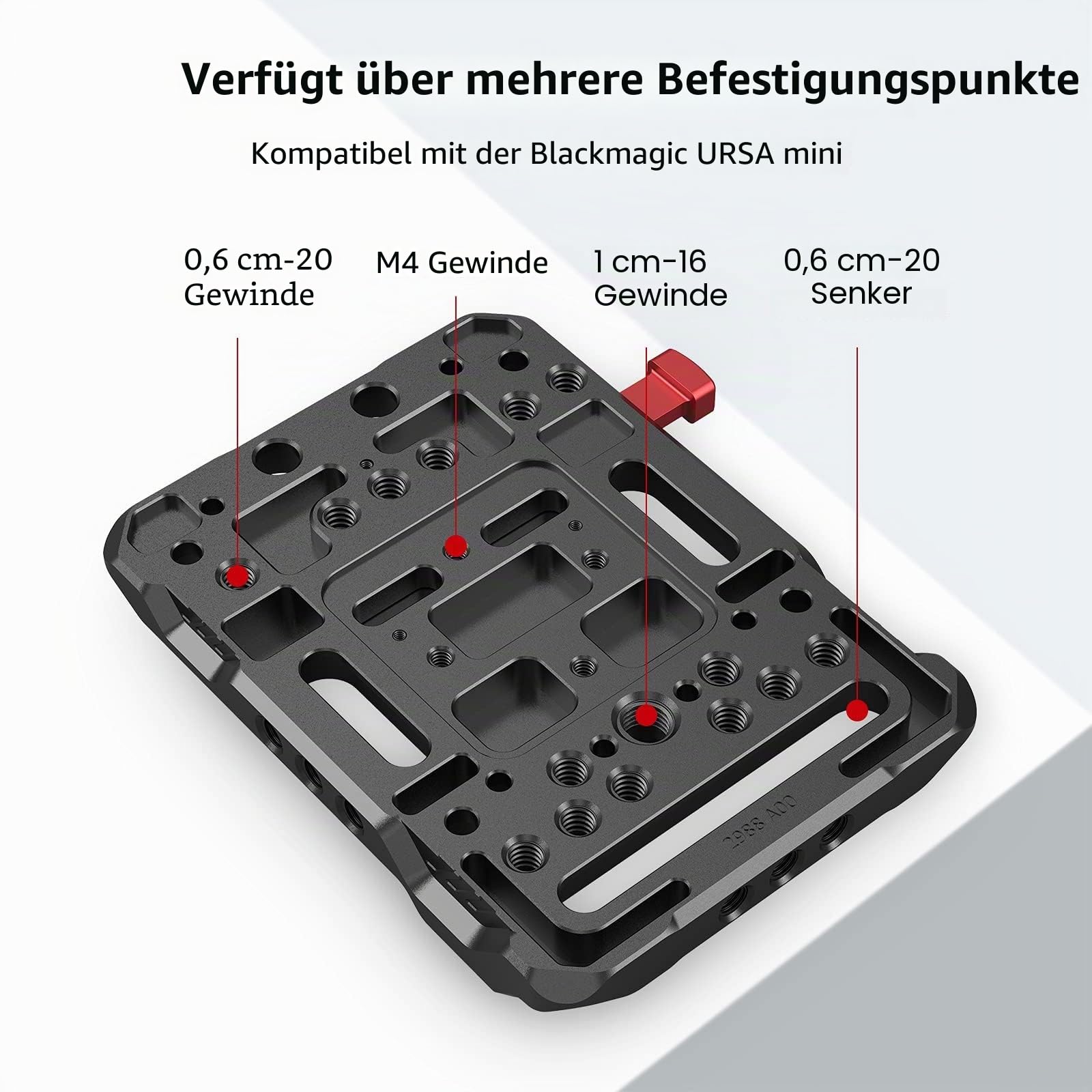 smallrig-2991-v-mount-batterieplatte-mit-verstellbarem-arm-f-r-15-mm-lws image 4