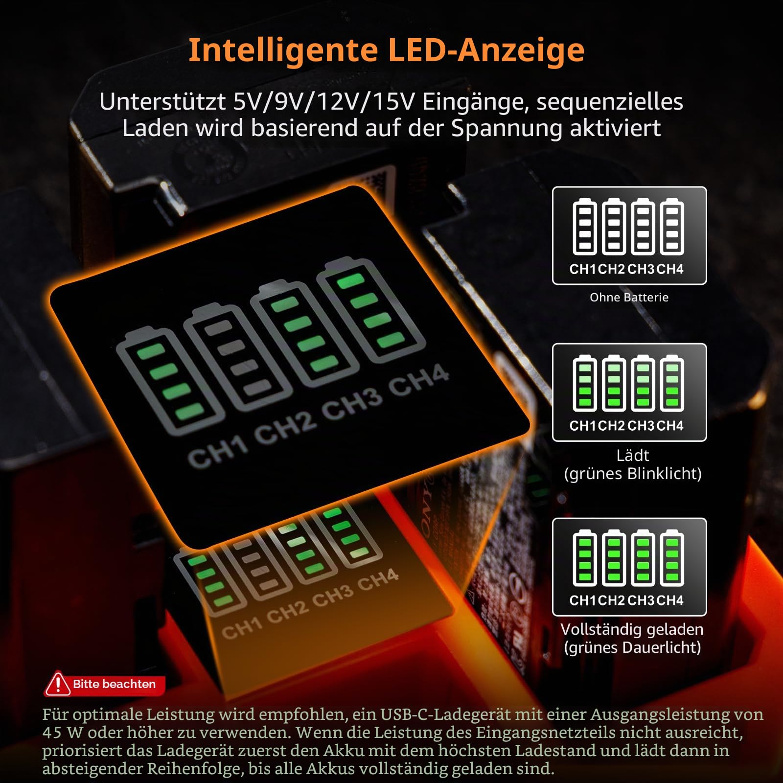 smallrig-en-el15c-4-kanal-kamera-akku-ladeger-t-pd45w-5747 image 3