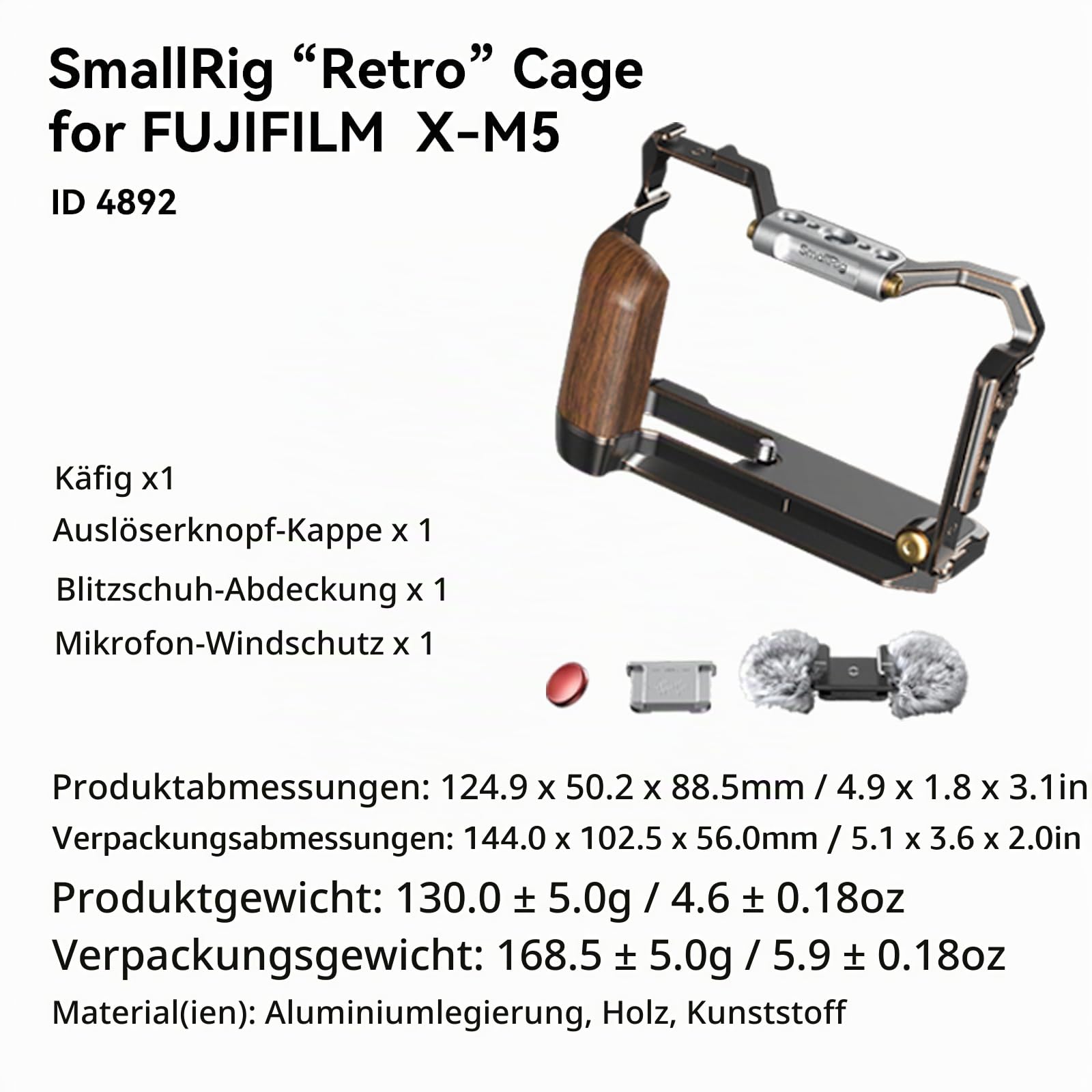 smallrig-retro-k-fig-f-r-fujifilm-x-m5-mit-holzgriff-und-arca-4892 image 7