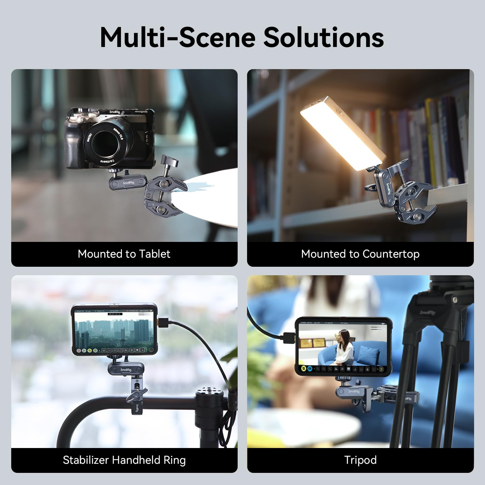 smallrig-super-clamp-mit-ballhead-magic-arm-und-action-adapter image 8