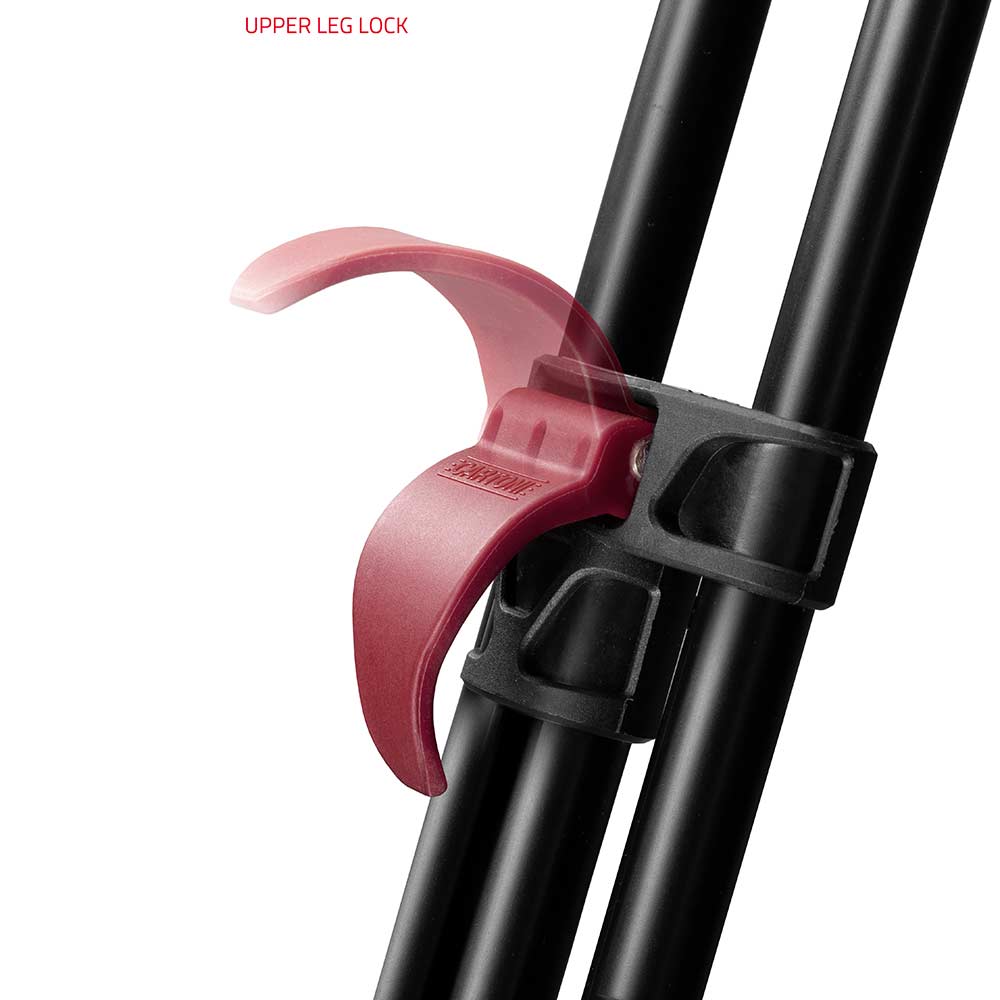shape-focus-18-fluid-head-stativ-mit-red-lock-beinen-und-mid-level-spreader image 8