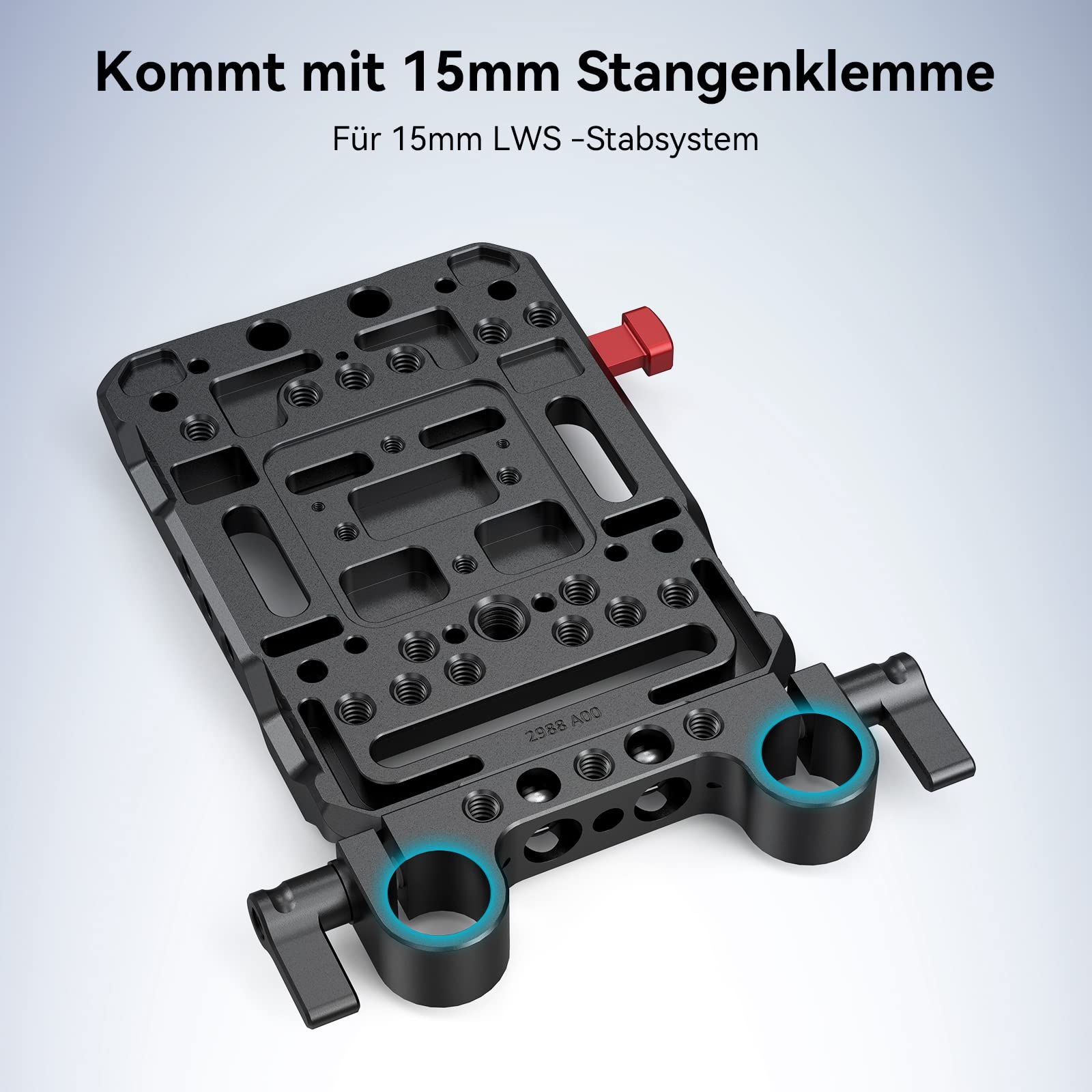 smallrig-3016-v-mount-batterieplatte-mit-dual-15mm-rod-clamp image 3
