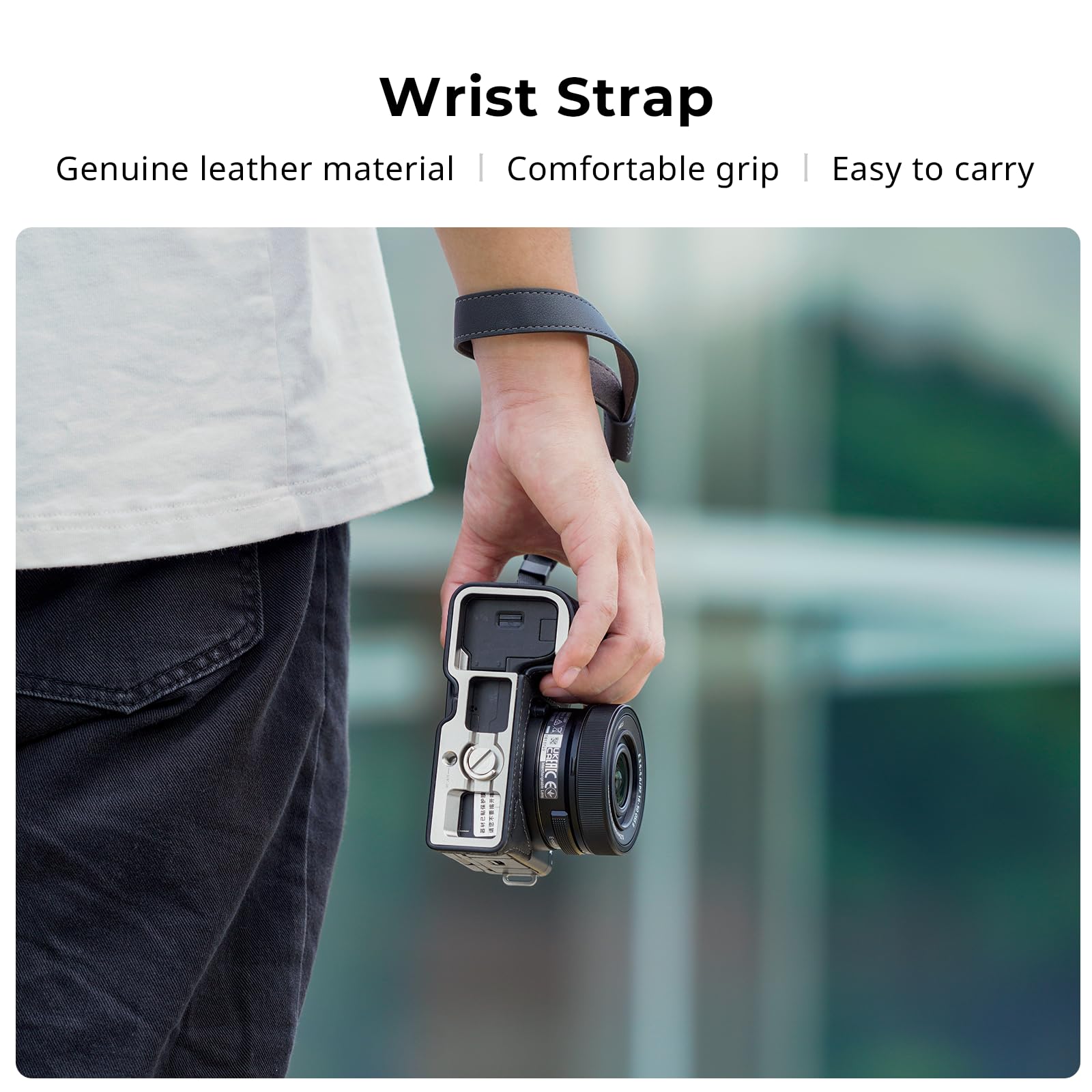 smallrig-kamera-ledertasche-4777-f-r-sony-zv-e10-ii-schwarz-mit-handschlaufe image 6