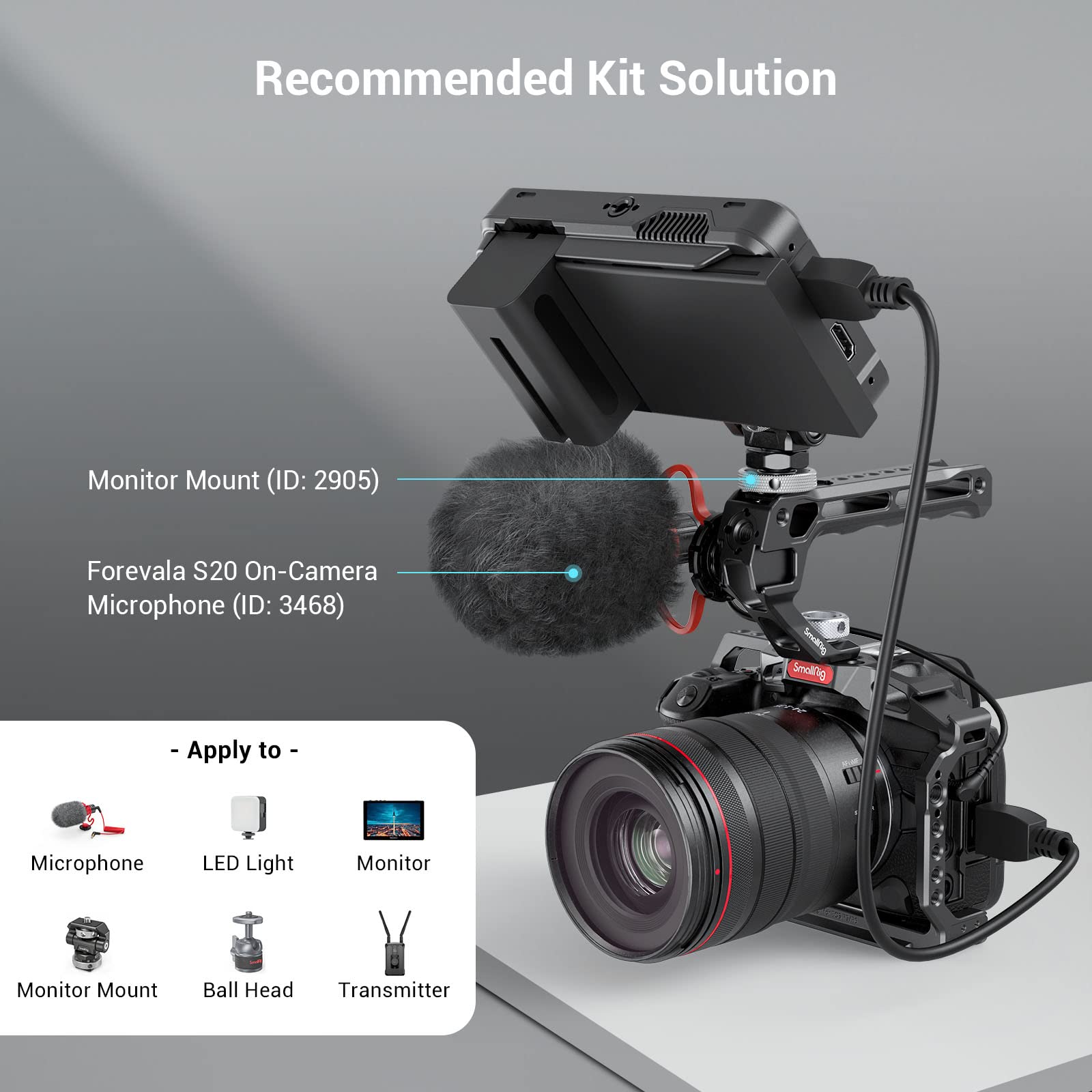 smallrig-3765-lite-top-handle-obergriff-mit-arri-locating-und-cold-shoe image 5
