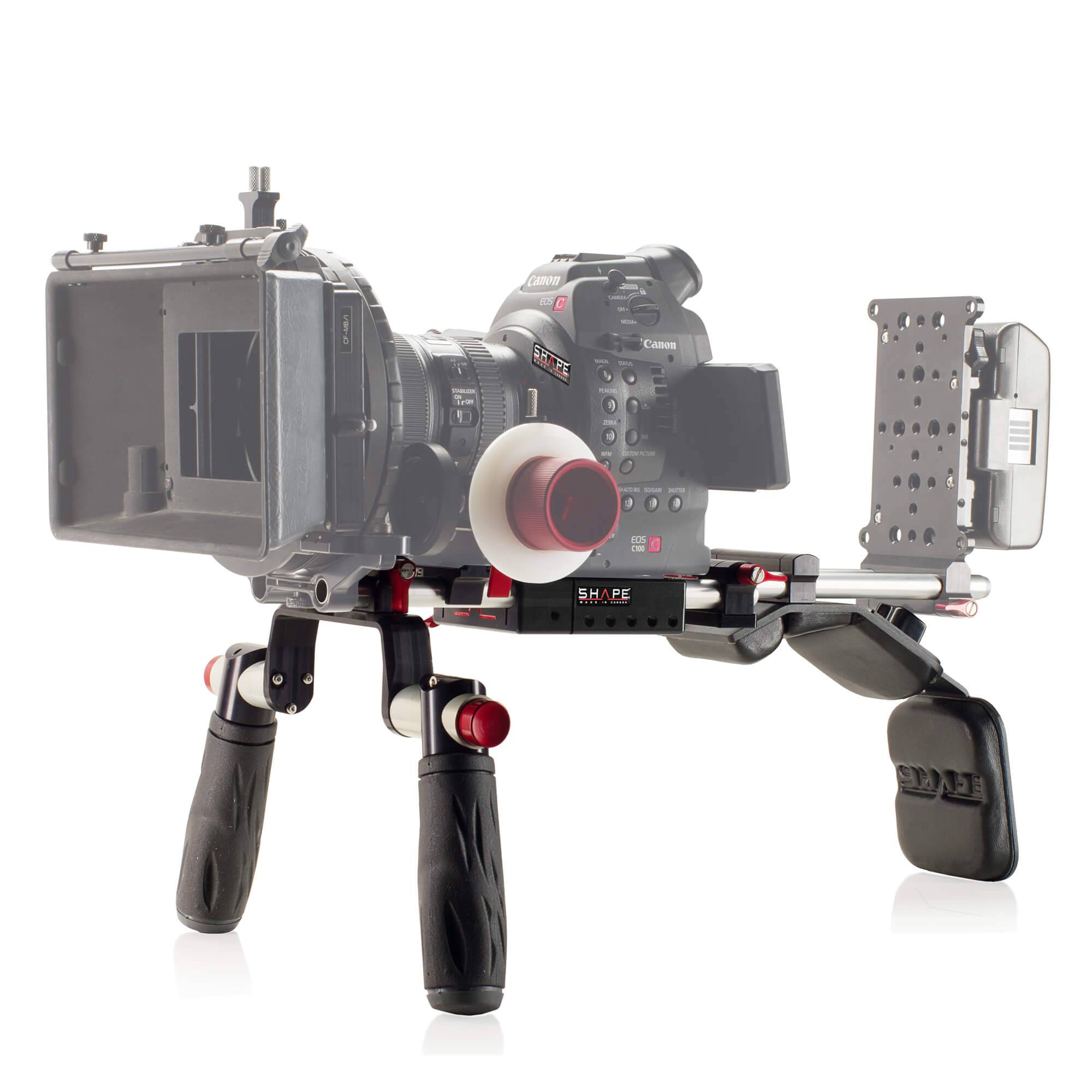shape-offset-shoulder-mount-rig-f-r-canon-c100-c300-c500 image 2