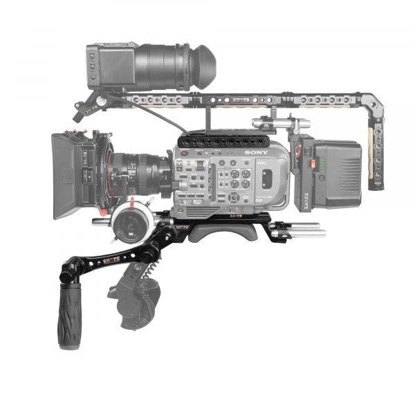 shape-sony-fx9-15-mm-baseplate-mit-top-plate-pro-shoulder-rig-kit image 3