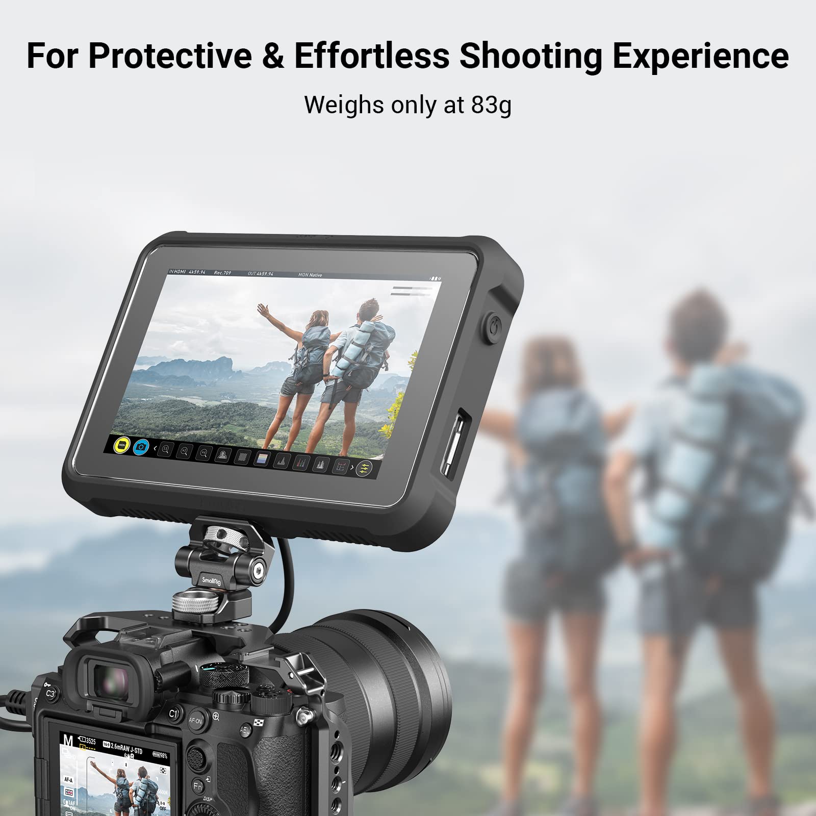 smallrig-3454-silikon-schutzh-lle-f-r-atomos-shinobi-7-mit-displayschutz image 6