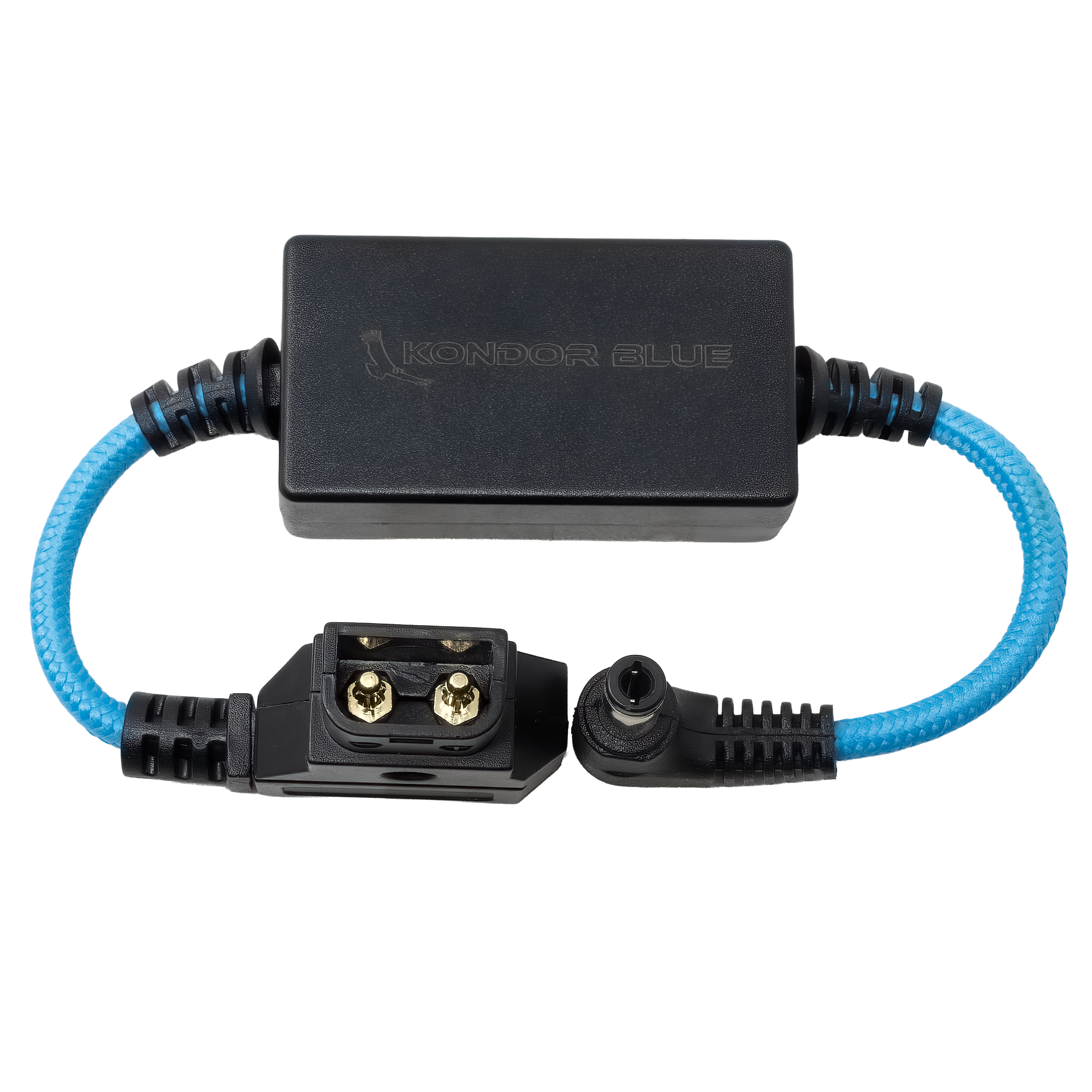 kondor-blue-24v-6-d-tap-auf-dc-kabel-right-angle-f-r-canon-c80-c70 image 2