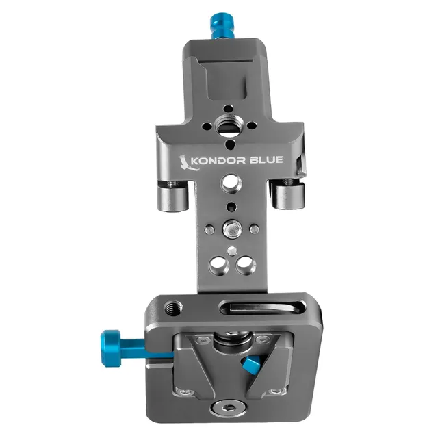 kondor-blue-director-s-monitor-v-mount-kit-nato-bracket-mit-akkuplatte image 1
