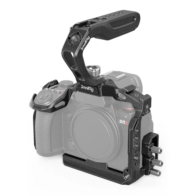 smallrig-4024-cage-kit-f-r-panasonic-lumix-s5-ii-s5-iix-g9-ii-mit-top-griff image 1