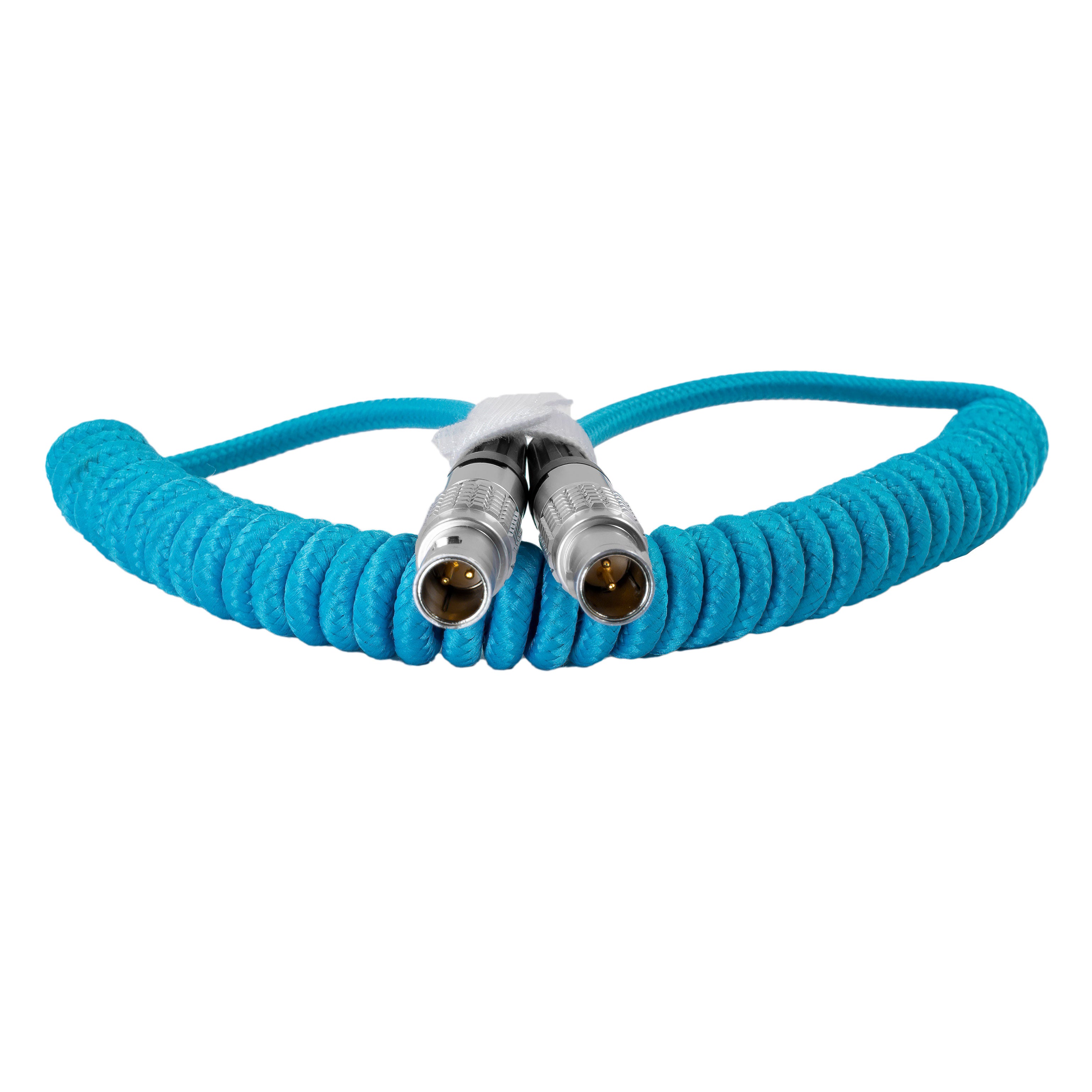 kondor-blue-lemo-auf-lemo-2-pin-0b-spiralisiertes-stromkabel-f-r-arri-pyxis-tera image 2