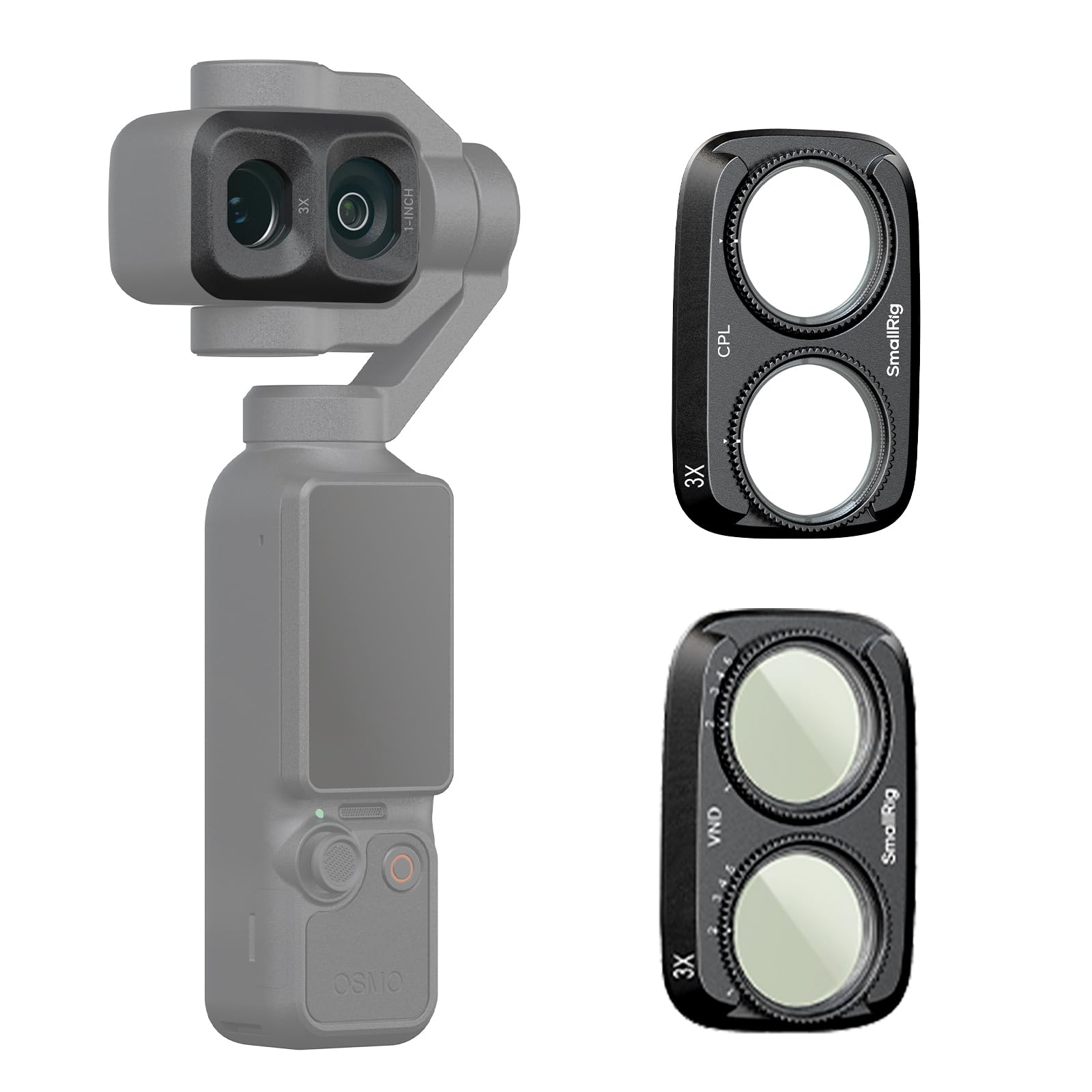smallrig-6648-filterset-nd2-32-cpl-f-r-dji-osmo-pocket-4p image 1