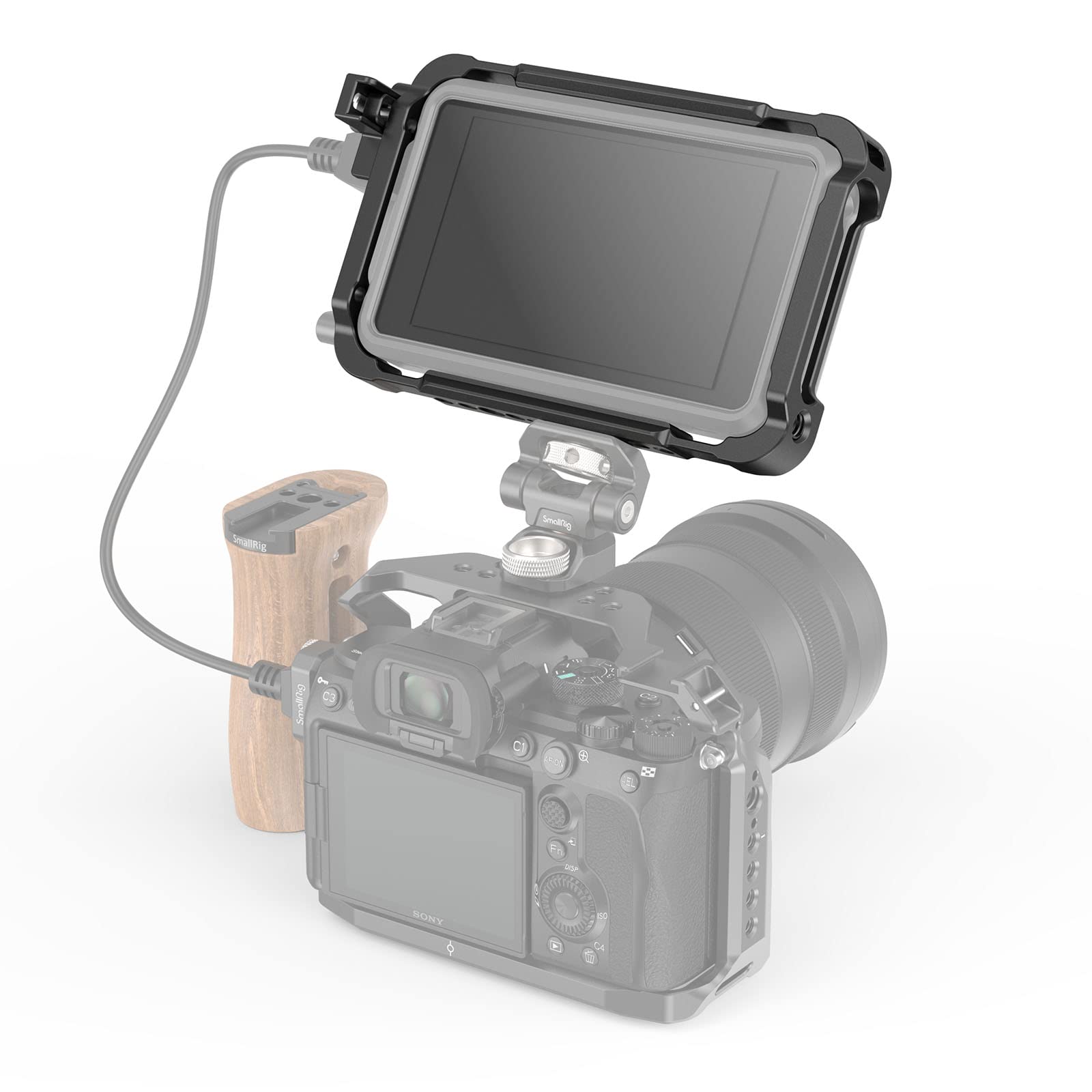 smallrig-cage-kit-3788b-f-r-atomos-ninja-serie-monitor-k-fig-mit-sunhood-und-hdm image 8