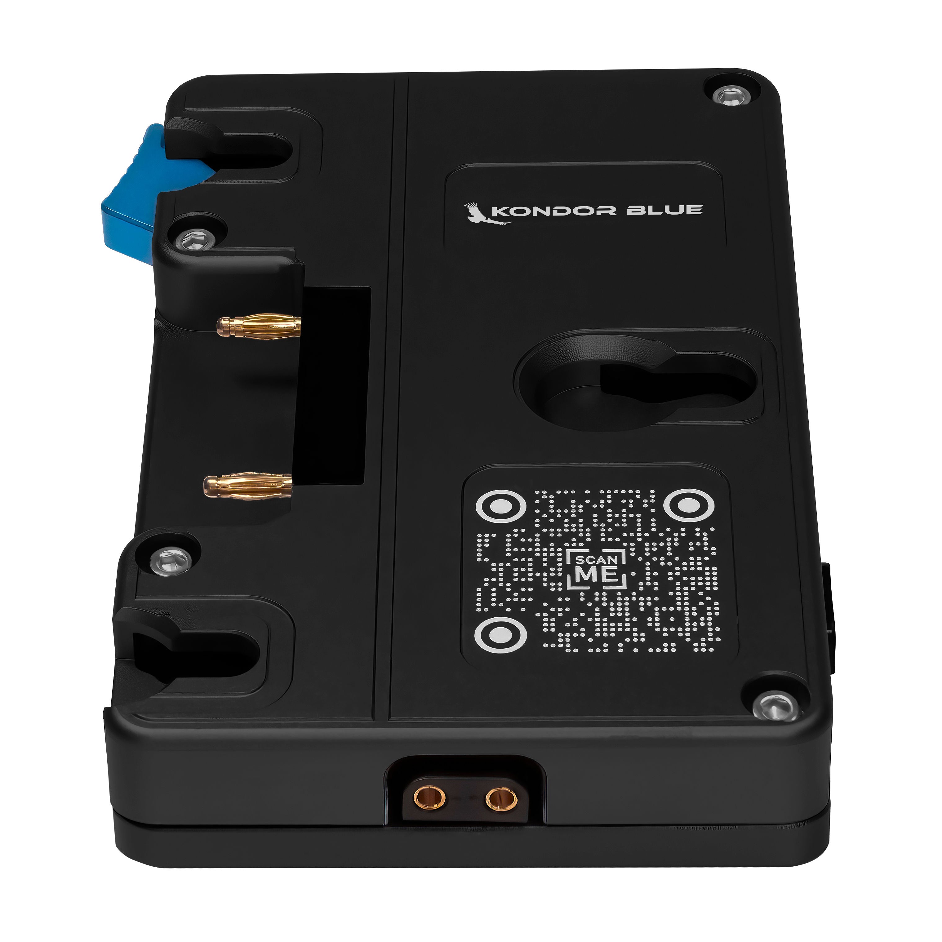 kondor-blue-blackmagic-ursa-mini-akkuplatte-gold-mount-mit-3x-d-tap image 6