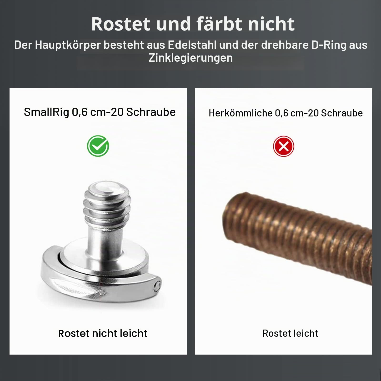 smallrig-1-4-zoll-kamera-befestigungsschraube-838-2er-pack image 4
