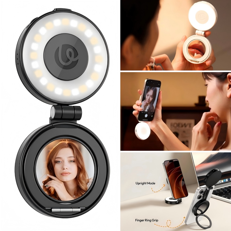 ulanzi-lm23-l238a-magnet-selfie-light-mit-spiegel-pocket-licht image 1