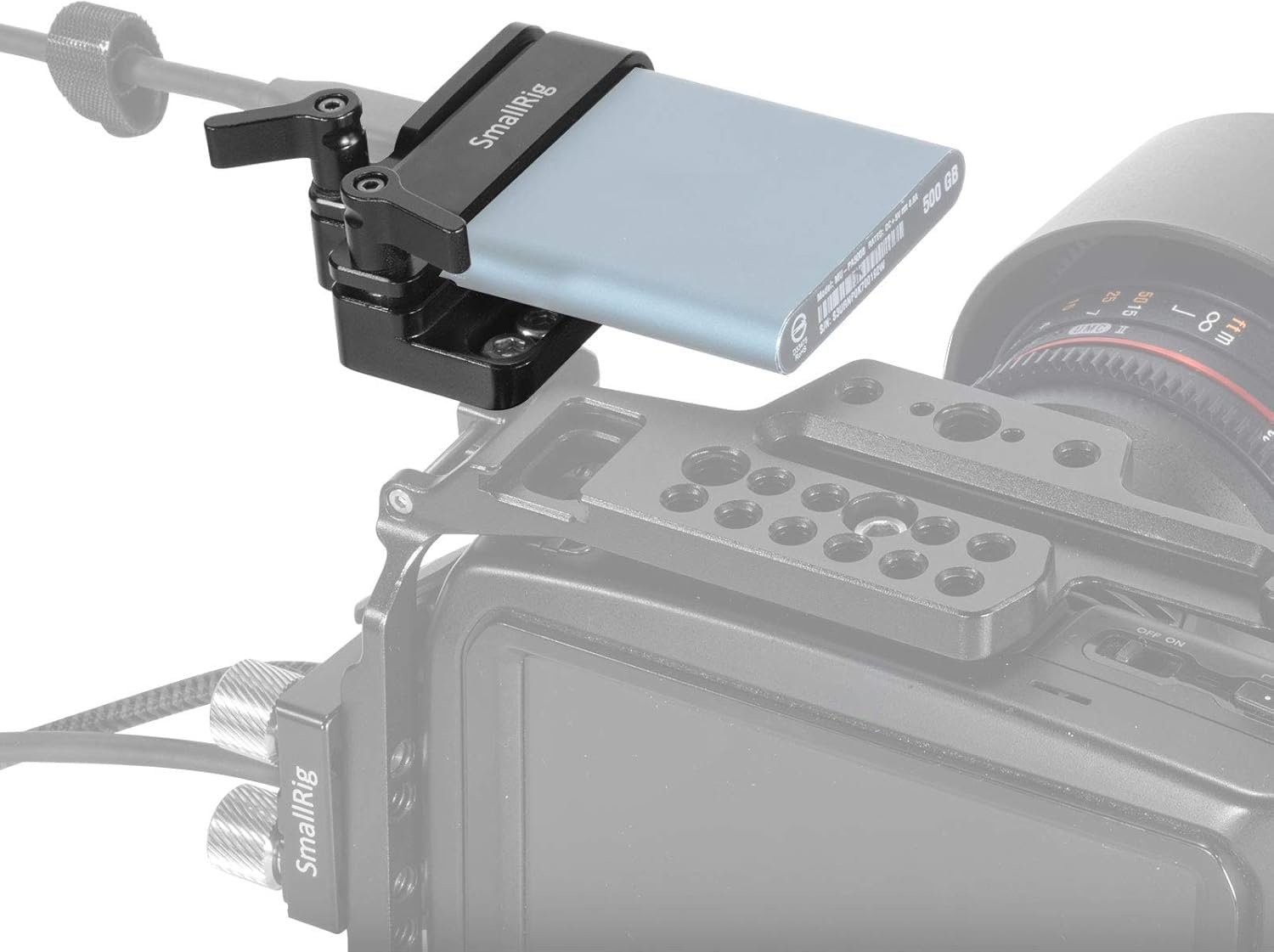 smallrig-2245b-ssd-montagehalterung-f-r-samsung-t5-ssd-f-r-bmpcc-4k-6k-cage image 5