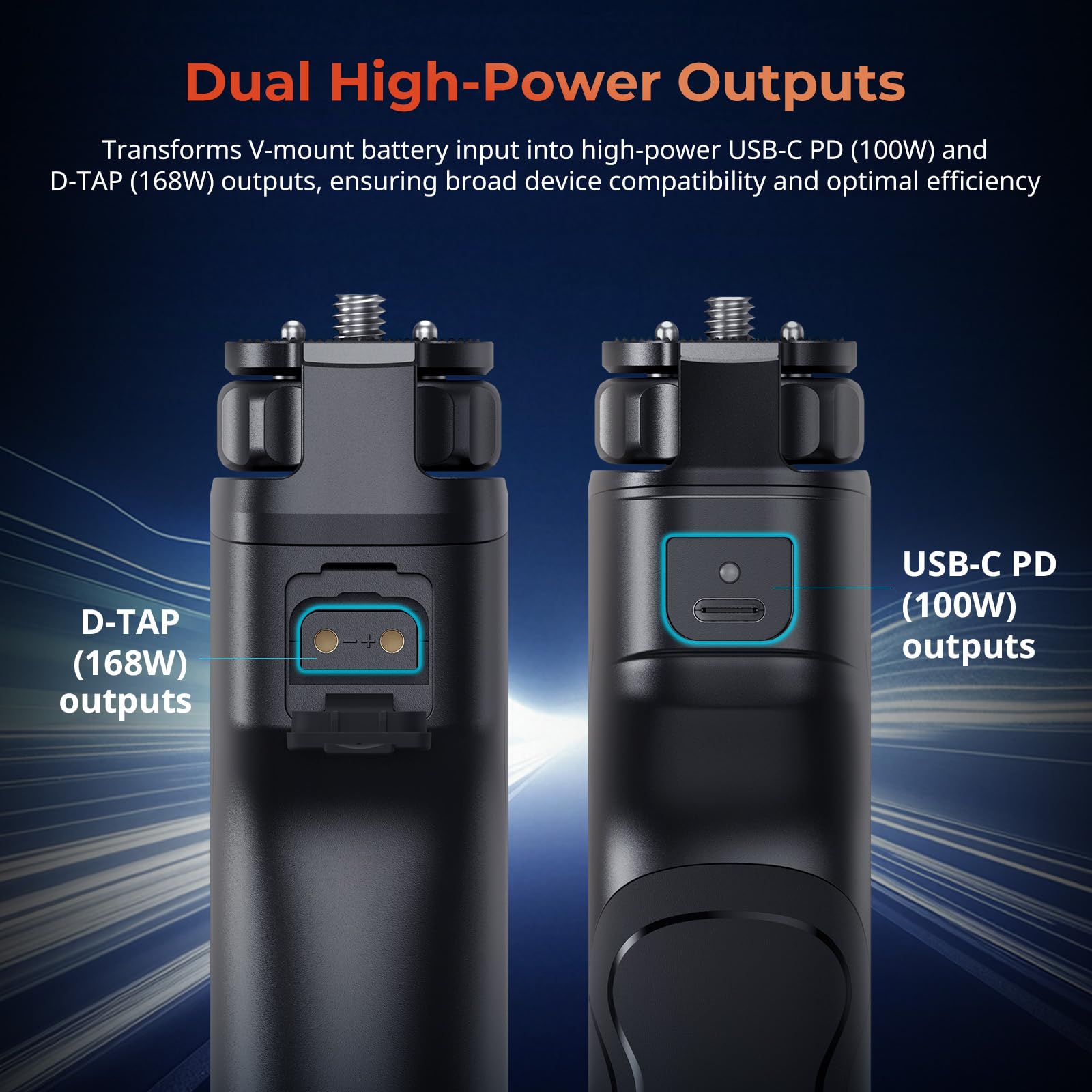 smallrig-sh01-ladegriff-4895-f-r-v-mount-100w-usb-c image 3