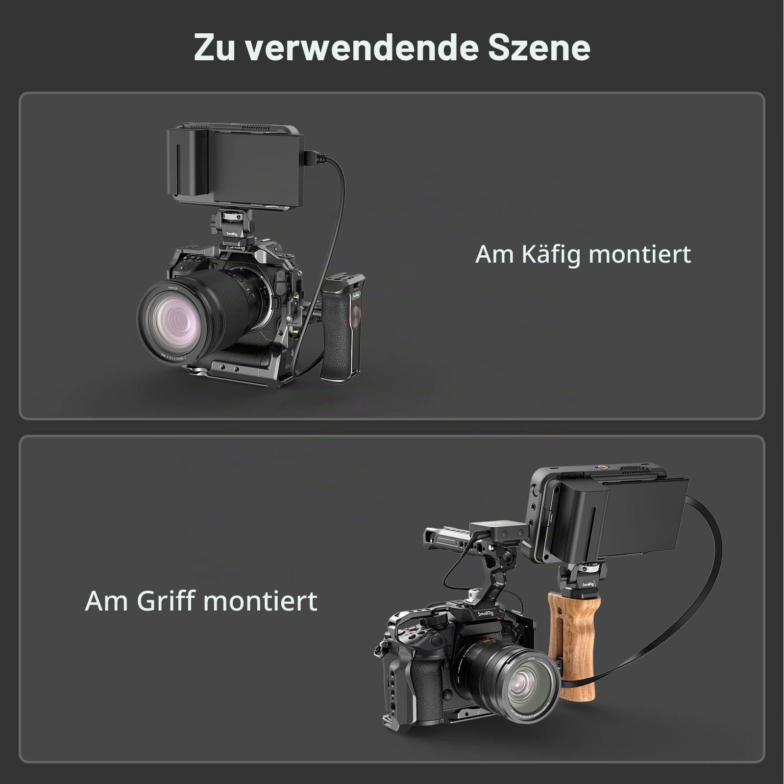 smallrig-2904b-kamera-monitor-halterung-f-r-5-und-7-monitore-360-schwenk-180-nei image 7