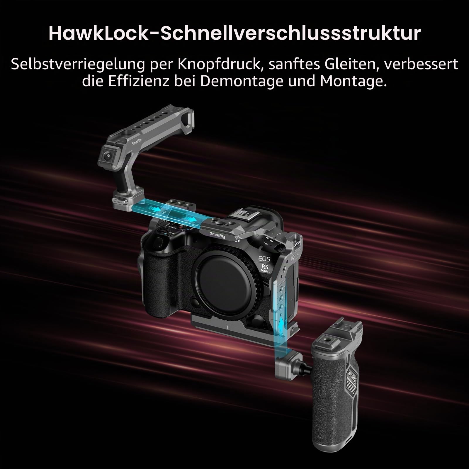 smallrig-4977-hawklock-schnellwechselk-fig-f-r-canon-eos-r5-mark-ii-titangrau-mi image 4