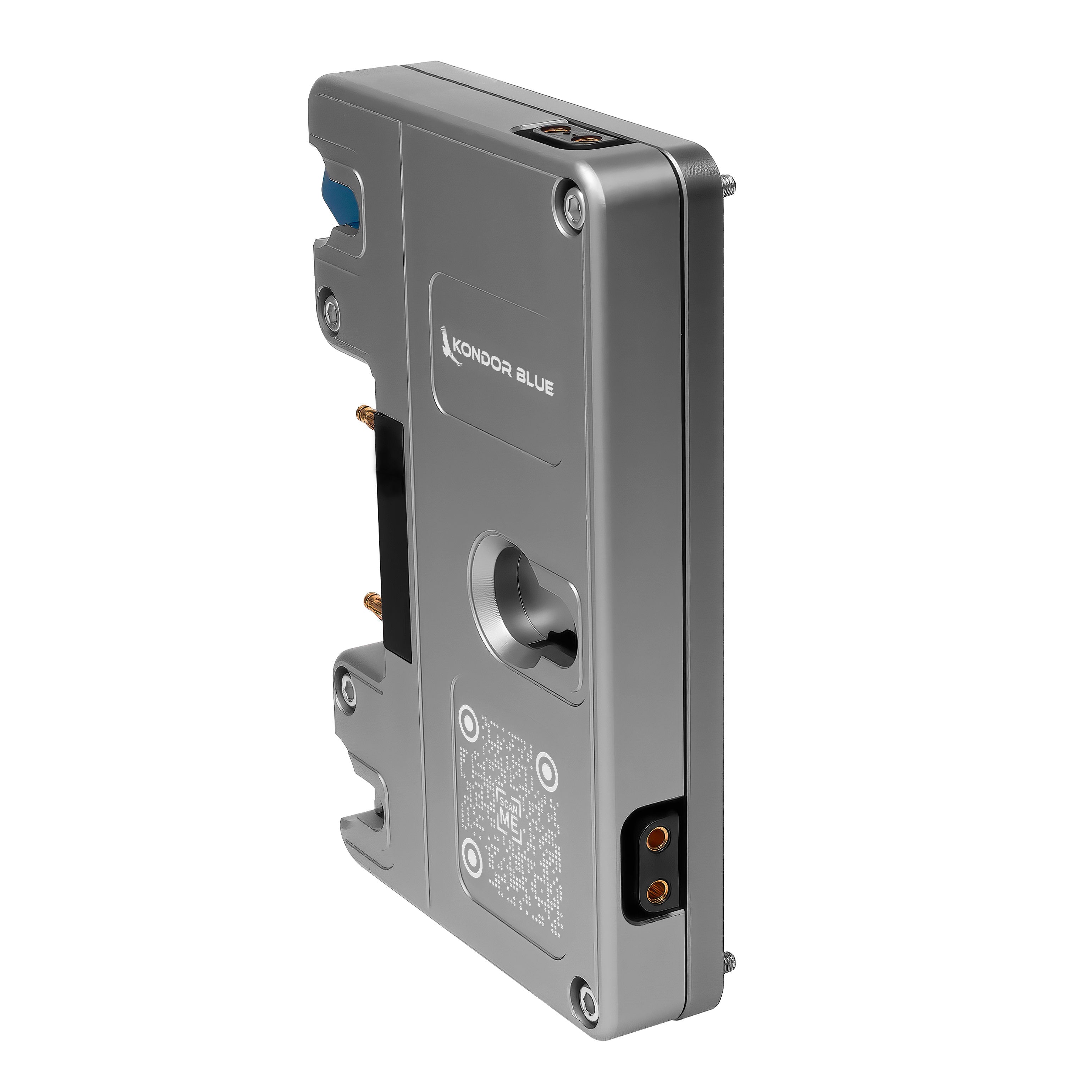kondor-blue-blackmagic-ursa-mini-akkuplatte-gold-mount-mit-3x-d-tap image 3
