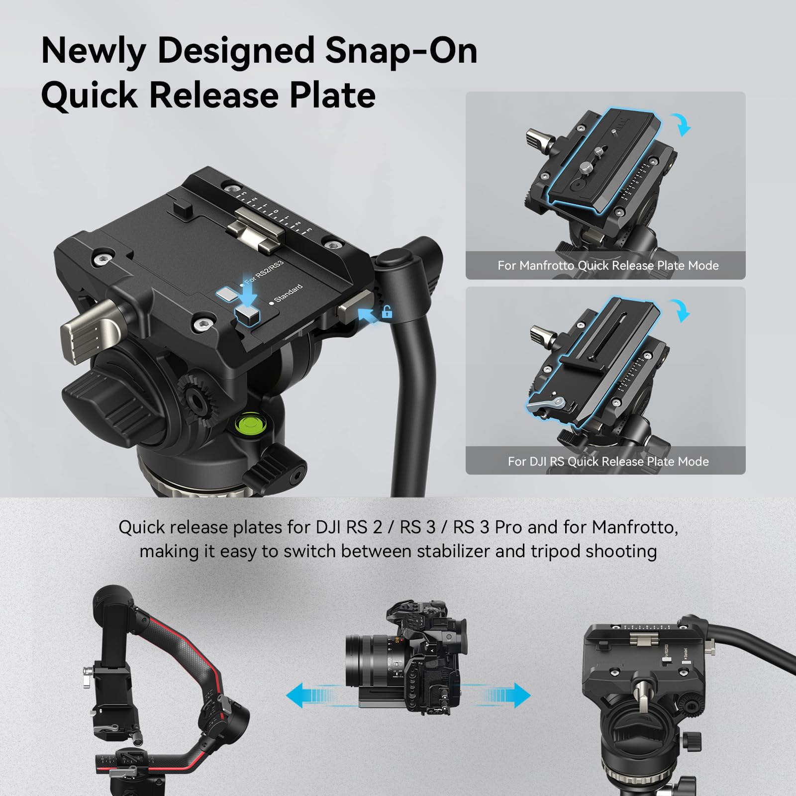 smallrig-ct210-videostativ-75-zoll-mit-fluidkopf-und-nivellierbasis-4475 image 2