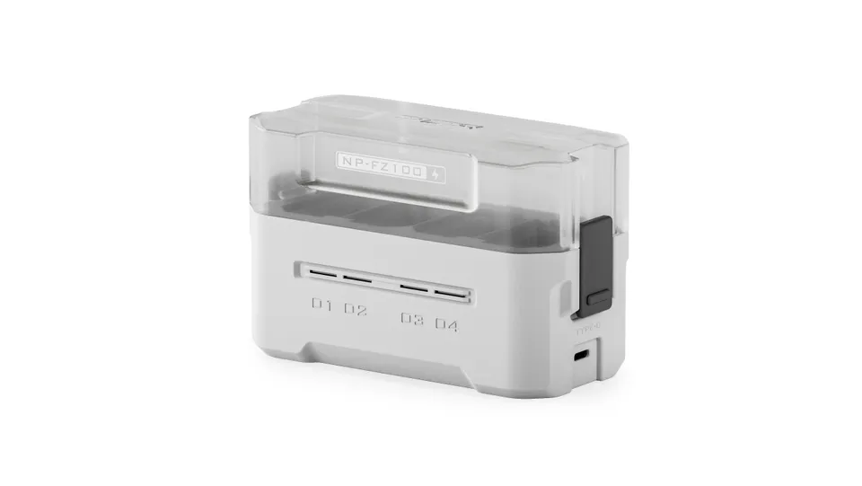 tilta-portable-charging-station-f-r-np-fz100-4-channel-off-white-open-box image 1