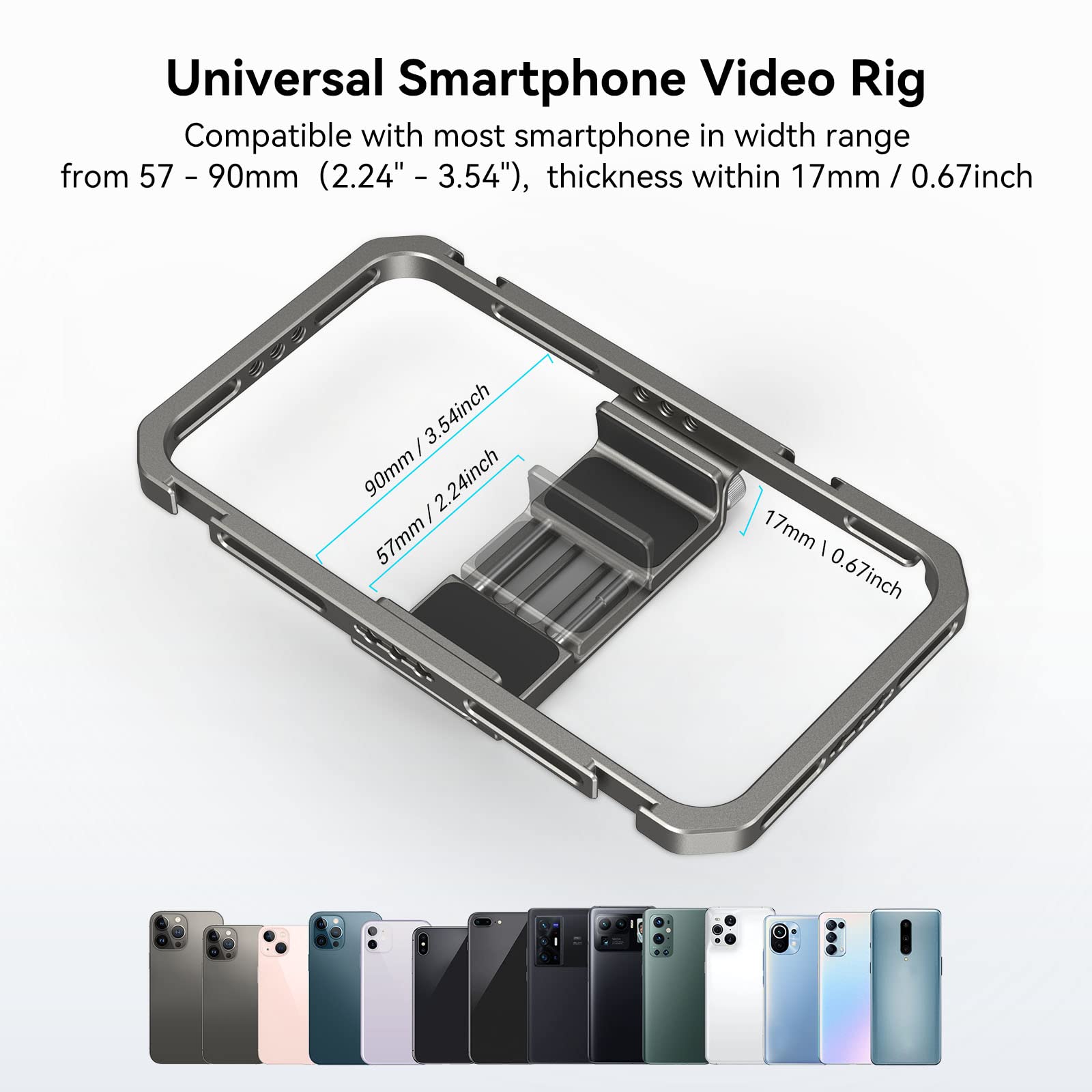 smallrig-smartphone-video-rig-2791-vlogging-k-fig-mit-griff-und-cold-shoe image 3