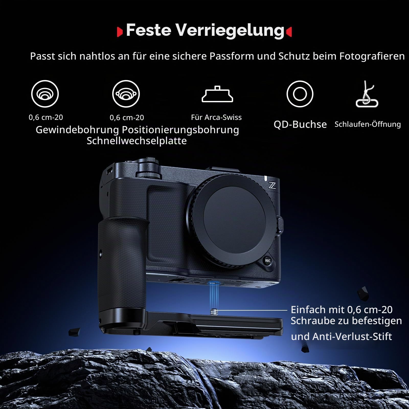 smallrig-5466-l-griff-aus-silikon-f-r-nikon-zr-mit-arca-platte image 2