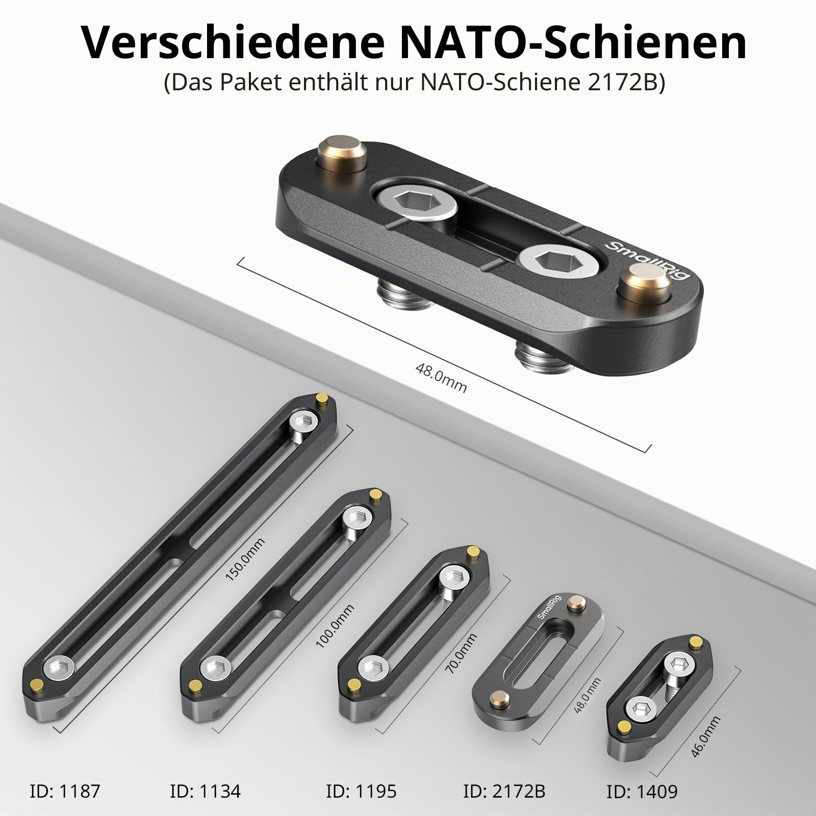 smallrig-nato-rail-mini-quick-release-2172b image 5