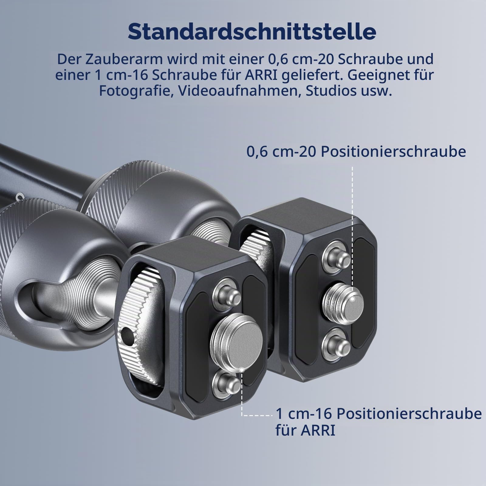 smallrig-4900-11-rosette-magic-arm-kamera-monitorhalterung-mit-1-4-20-und-3-8-16 image 3
