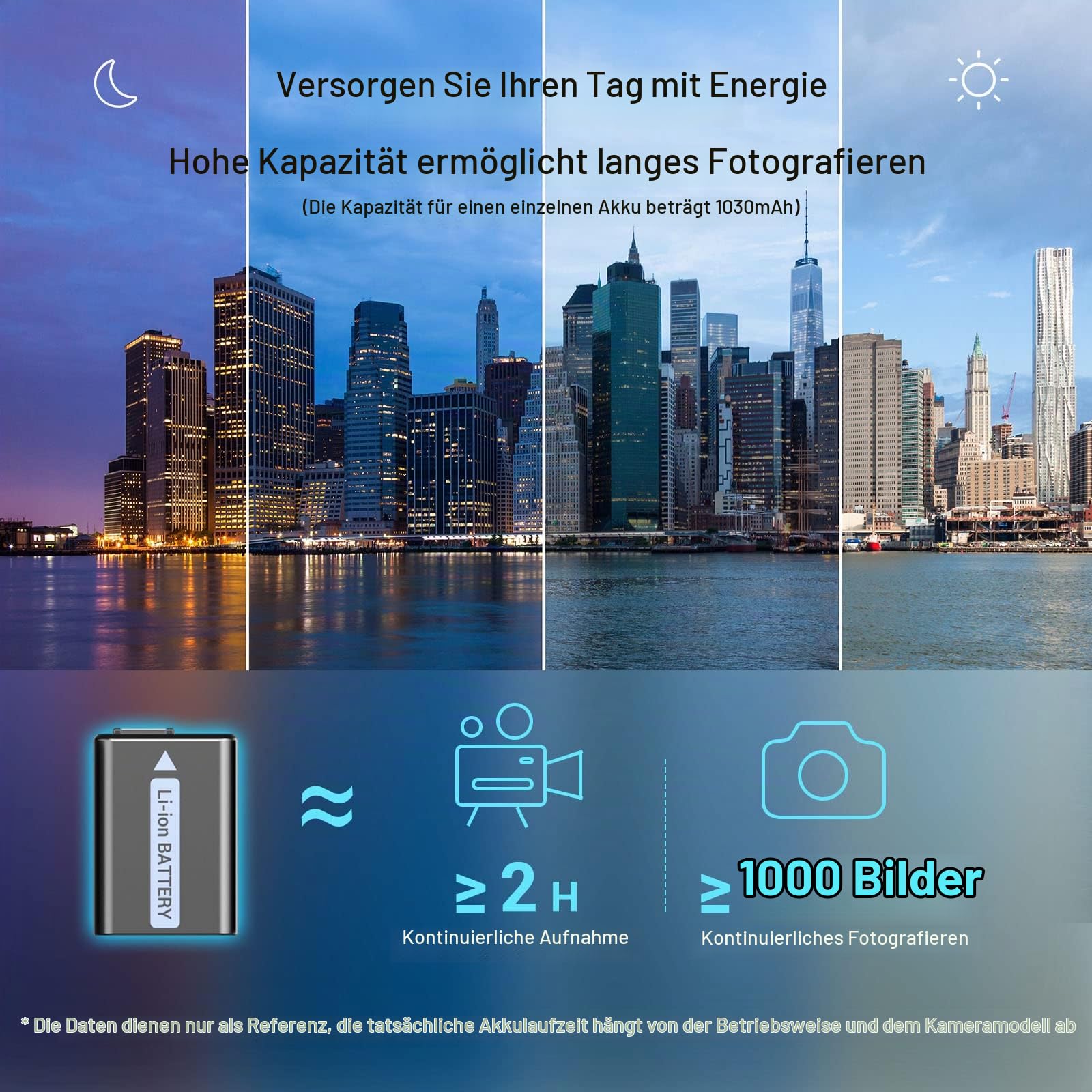 smallrig-3818-akku-set-2x-np-fw50-1030mah-mit-lcd-ladeger-t-f-r-sony image 6